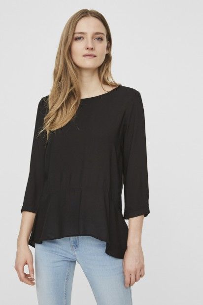 Top MULHER FRILL 3/4 NOOS VERO MODA Top MULHER FRILL 3/4 NOOS VERO MODA