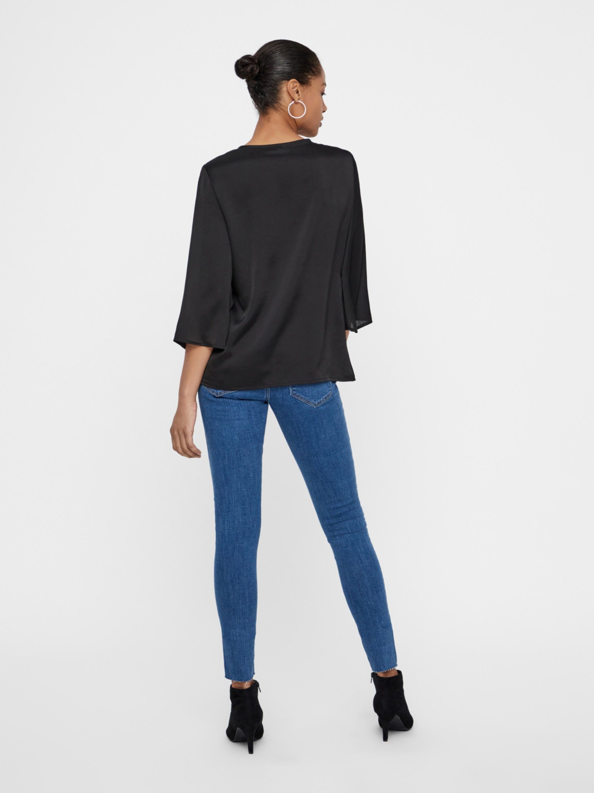 TOP MULHER DELTA TIE 3/4 VERO MODA