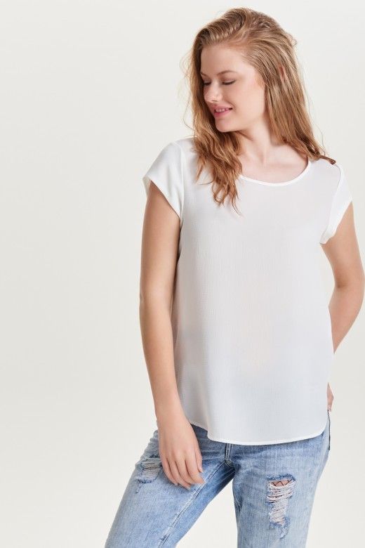 Top ONLY NOVA LUX S/S Liso