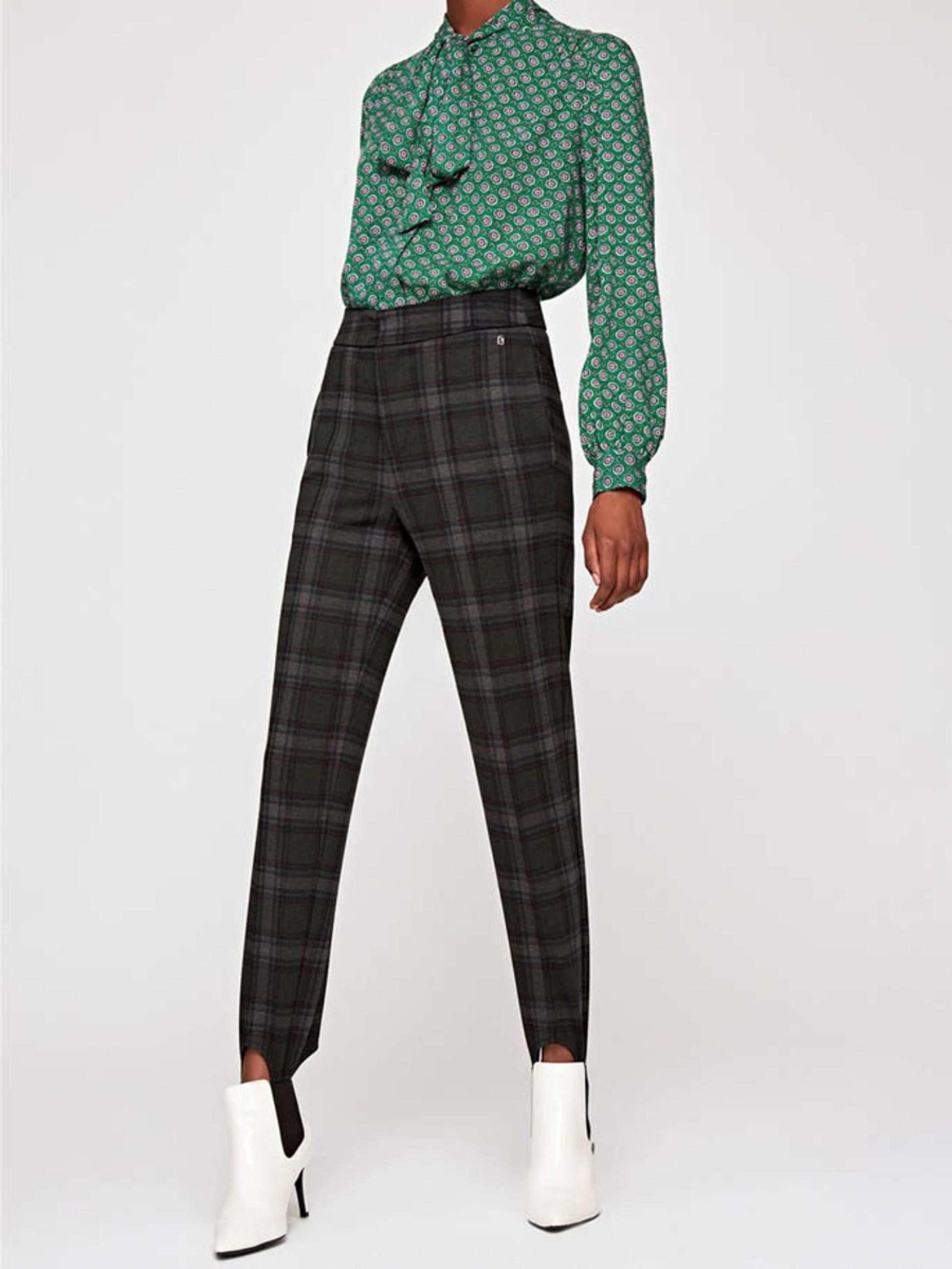 CALÇA MULHER BEGO PEPE JEANS XADREZ