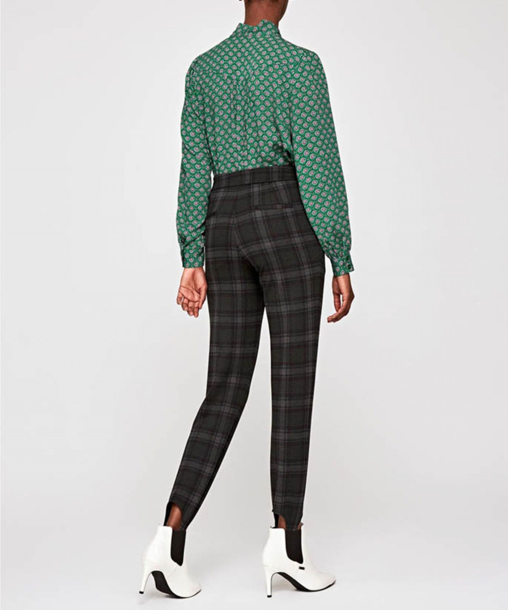 CALÇA MULHER BEGO PEPE JEANS XADREZ