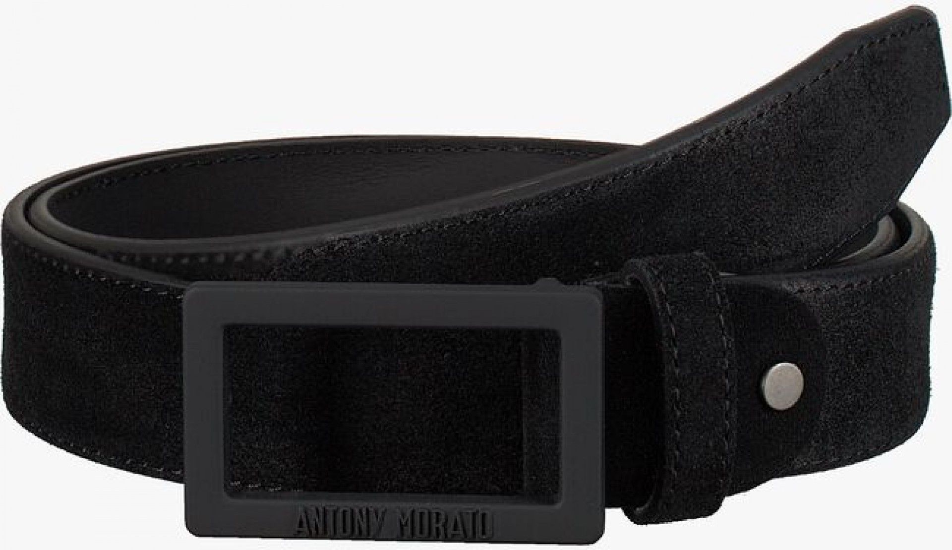 Cinto Antony Morato Preto em Pele