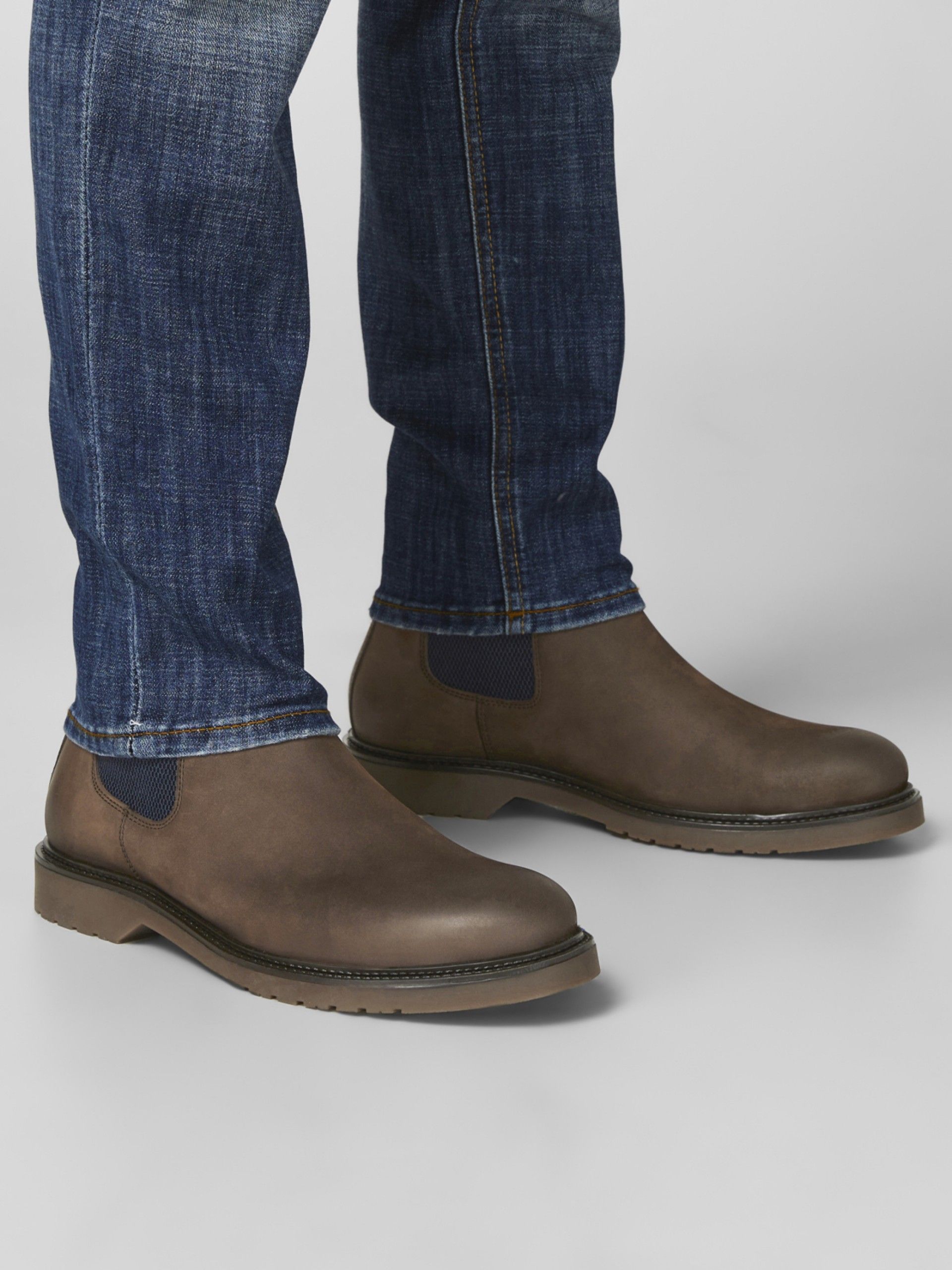 Bota Homem Leyton Leather Jack Jones