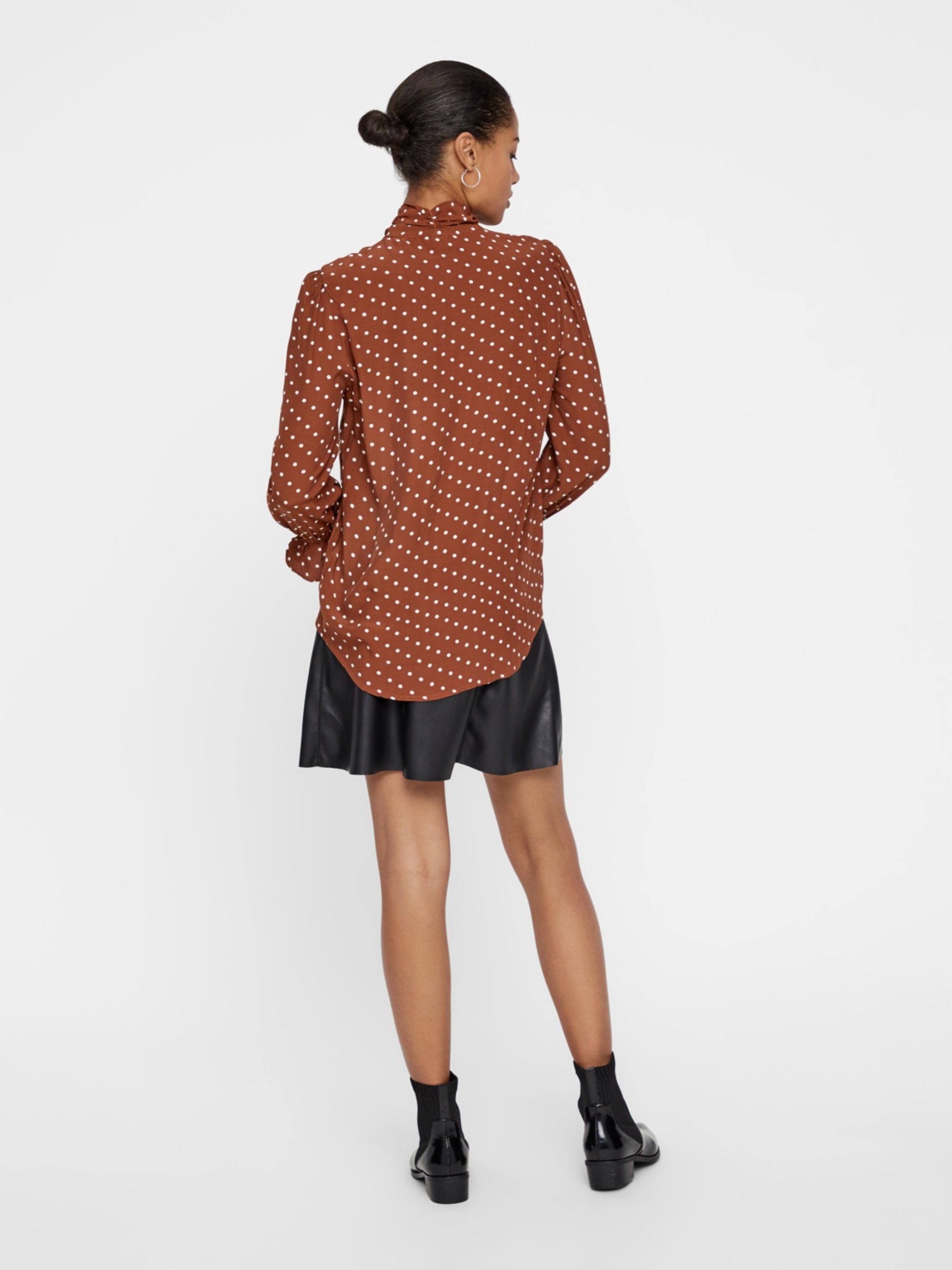 BLUSA MULHER DOTTY TIE VERO MODA
