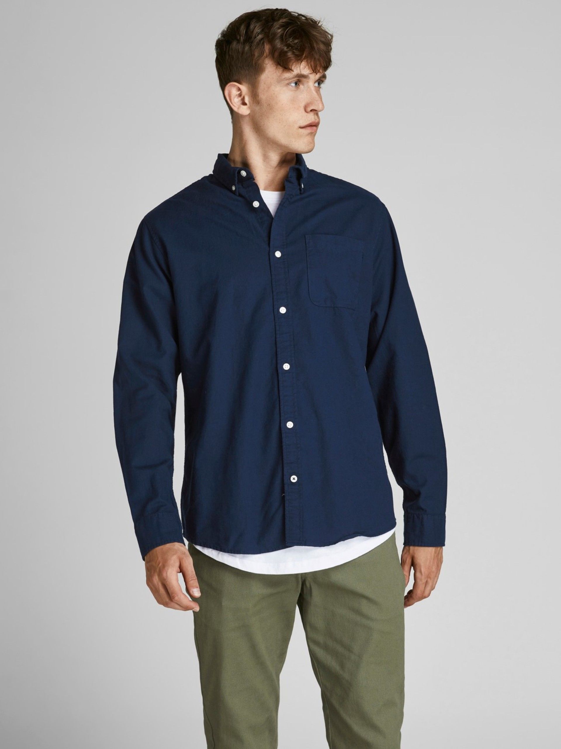 Camisa homem Oxford Jack Jones