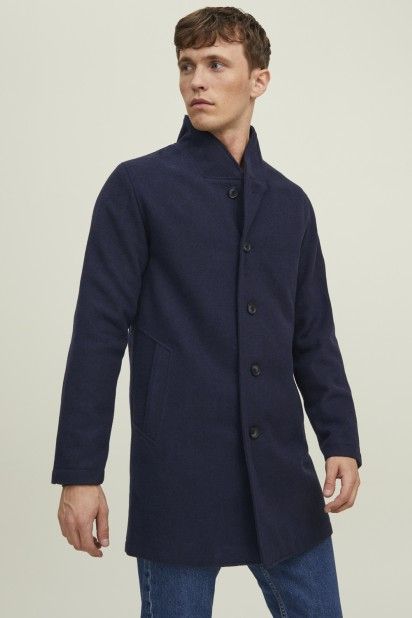 casaco Homem Wool Collum Jack Jones