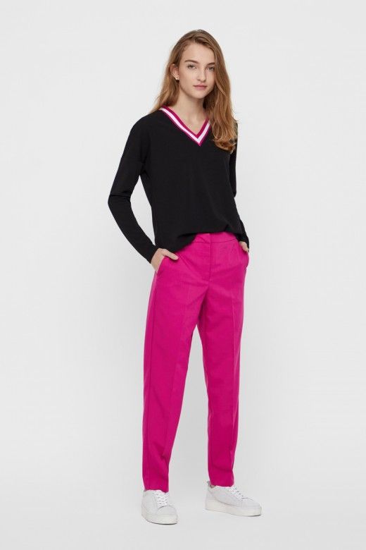 CALÇA MULHER SIVA SELMA CIGARETTE VERO MODA CALÇA MULHER SIVA SELMA CIGARETTE VERO MODA