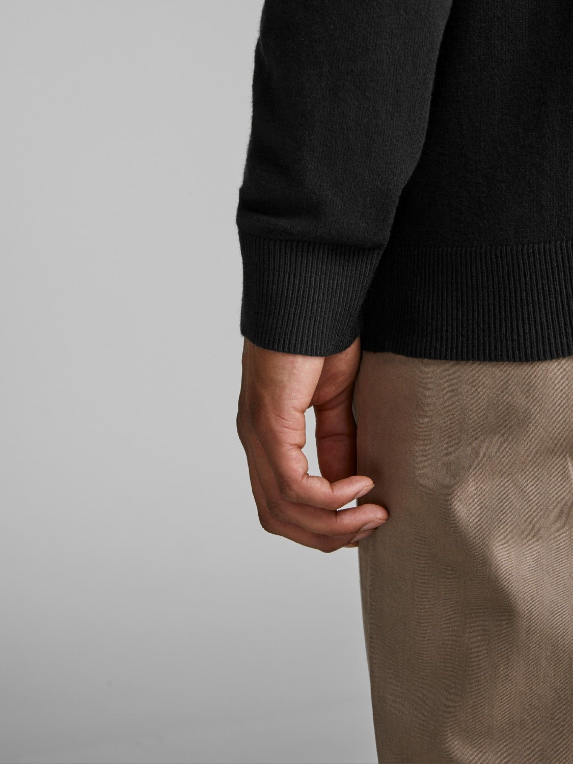 Malha Homem Gola Alta Emil Roll Jack Jones