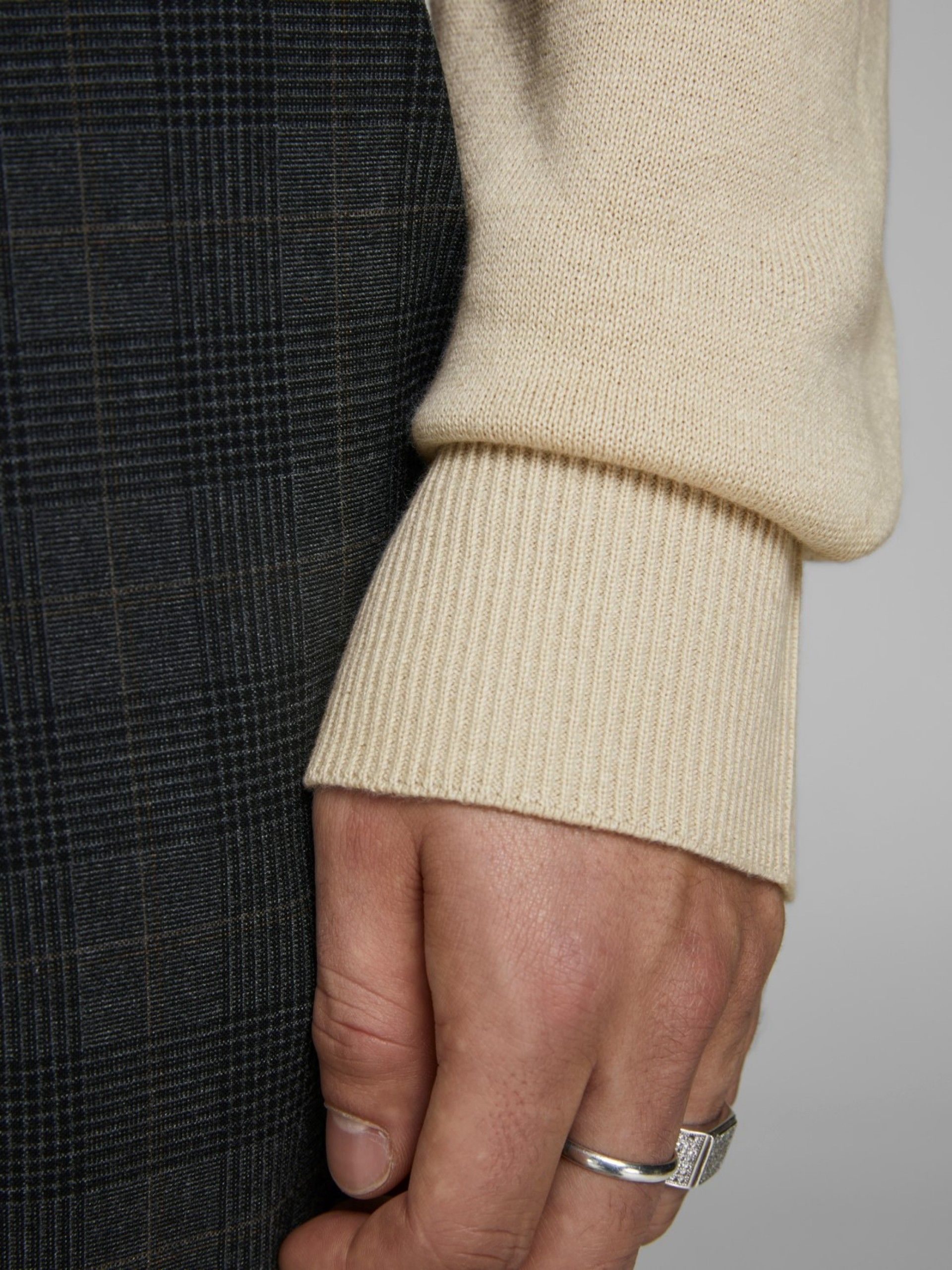 Malha Homem Gola Alta Emil Roll Jack Jones