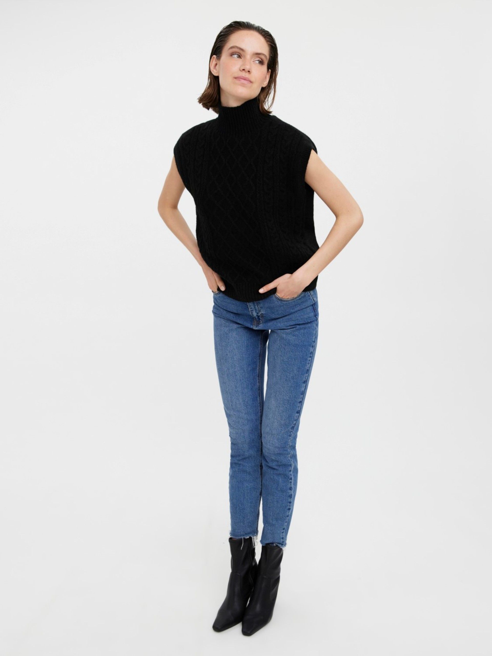 Malha colete senhora Vigga Vero Moda