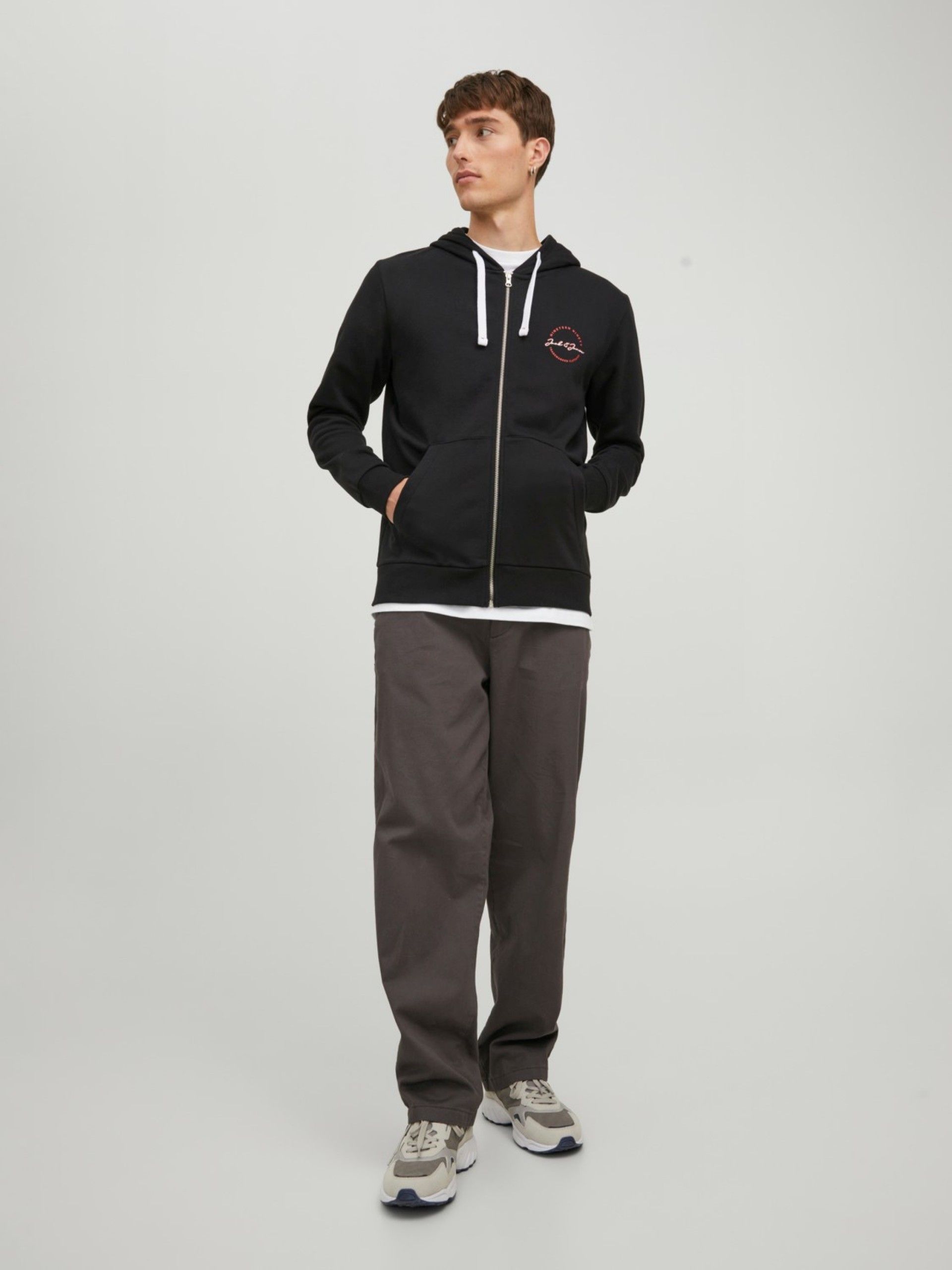 Sweatshirt Stamp Hood Jack Jones