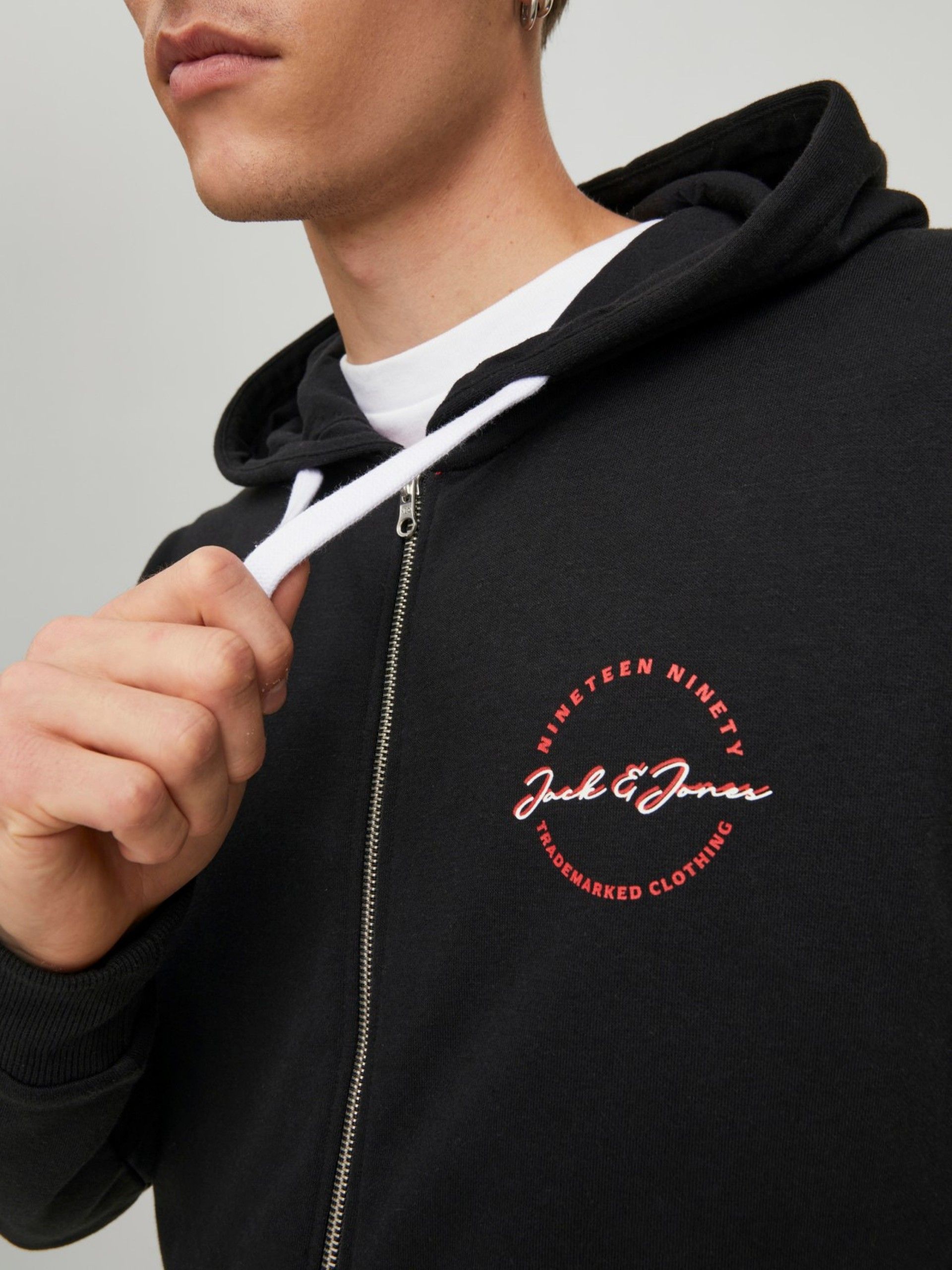 Sweatshirt Stamp Hood Jack Jones