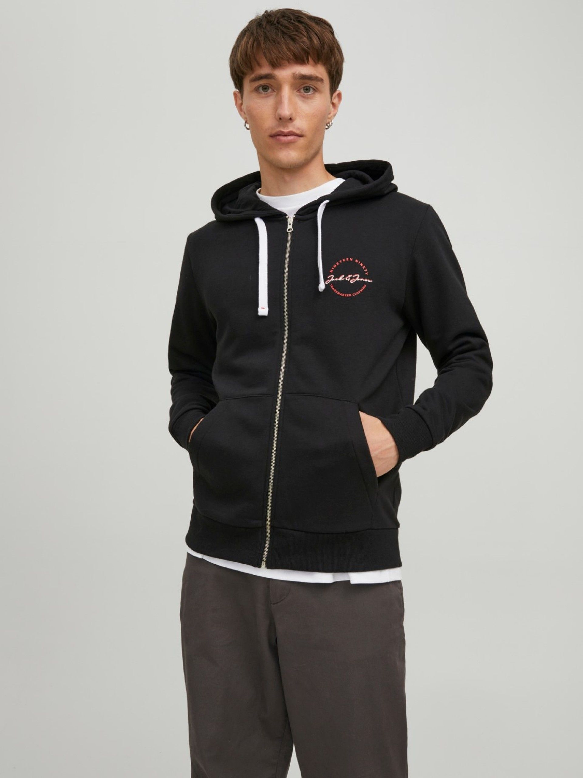 Sweatshirt Stamp Hood Jack Jones
