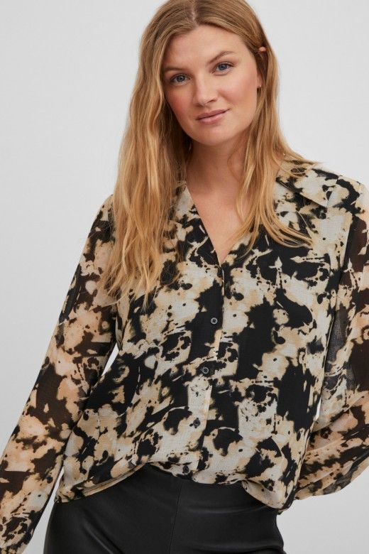 Blusa Rina print Vila Blusa Rina print Vila