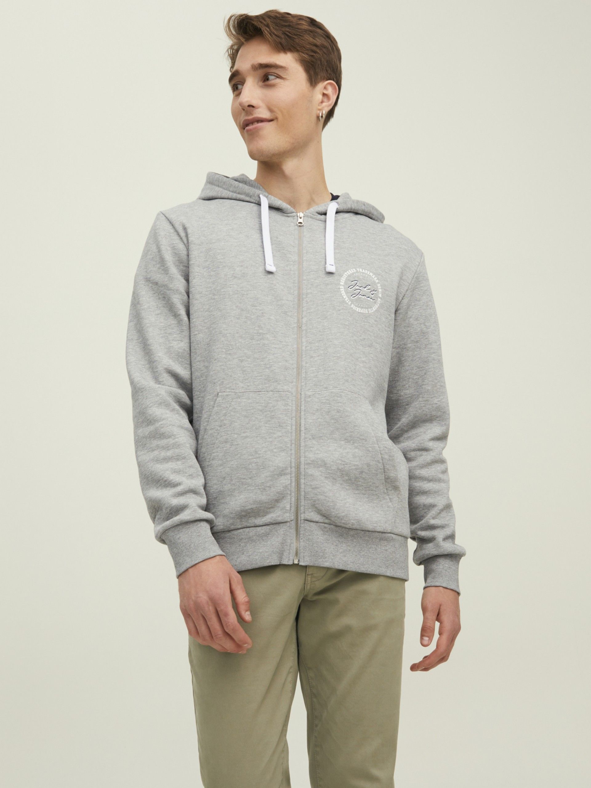 Sweatshirt Stamp Hood Jack Jones