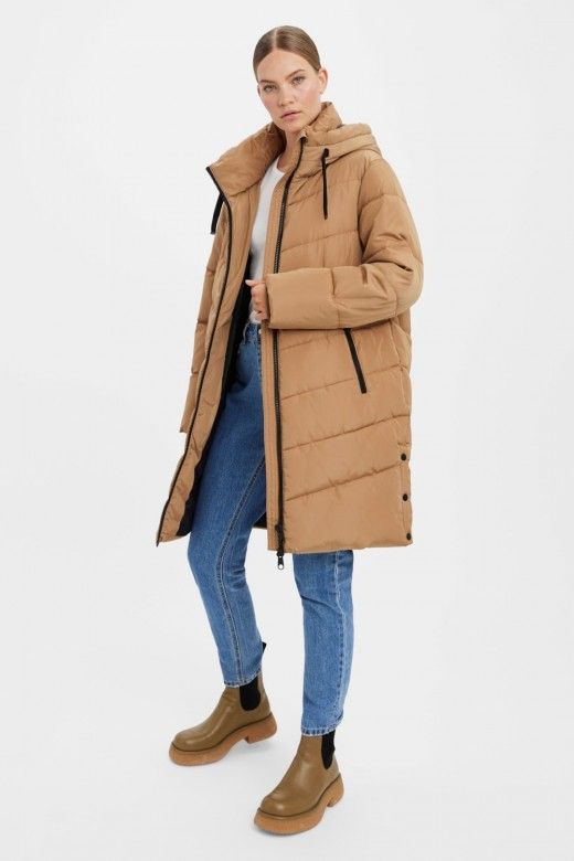 Casaco Mulher NORA Puffer Hood VERO MODA Casaco Mulher NORA Puffer Hood VERO MODA