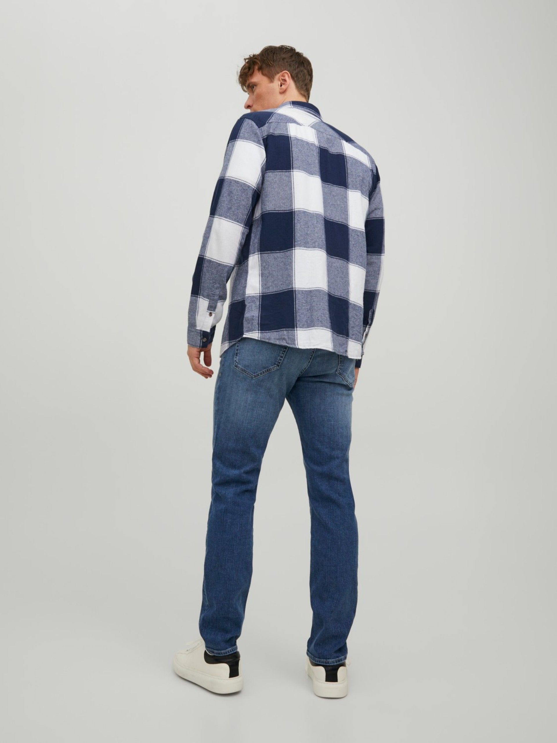 Camisa Owen xadrez confort Jack Jones