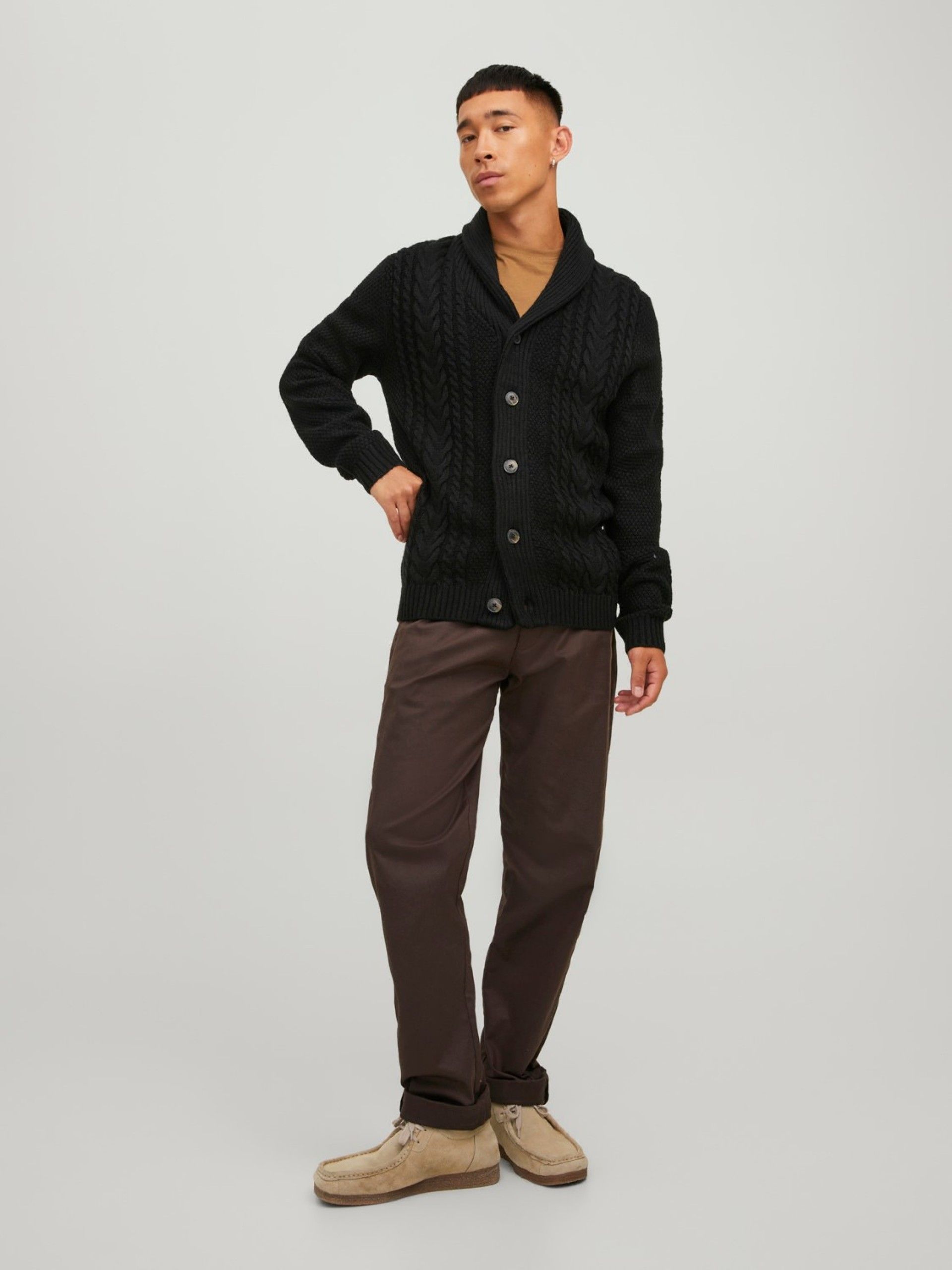 Casaco Homem Malha V RAYG Jack Jonea