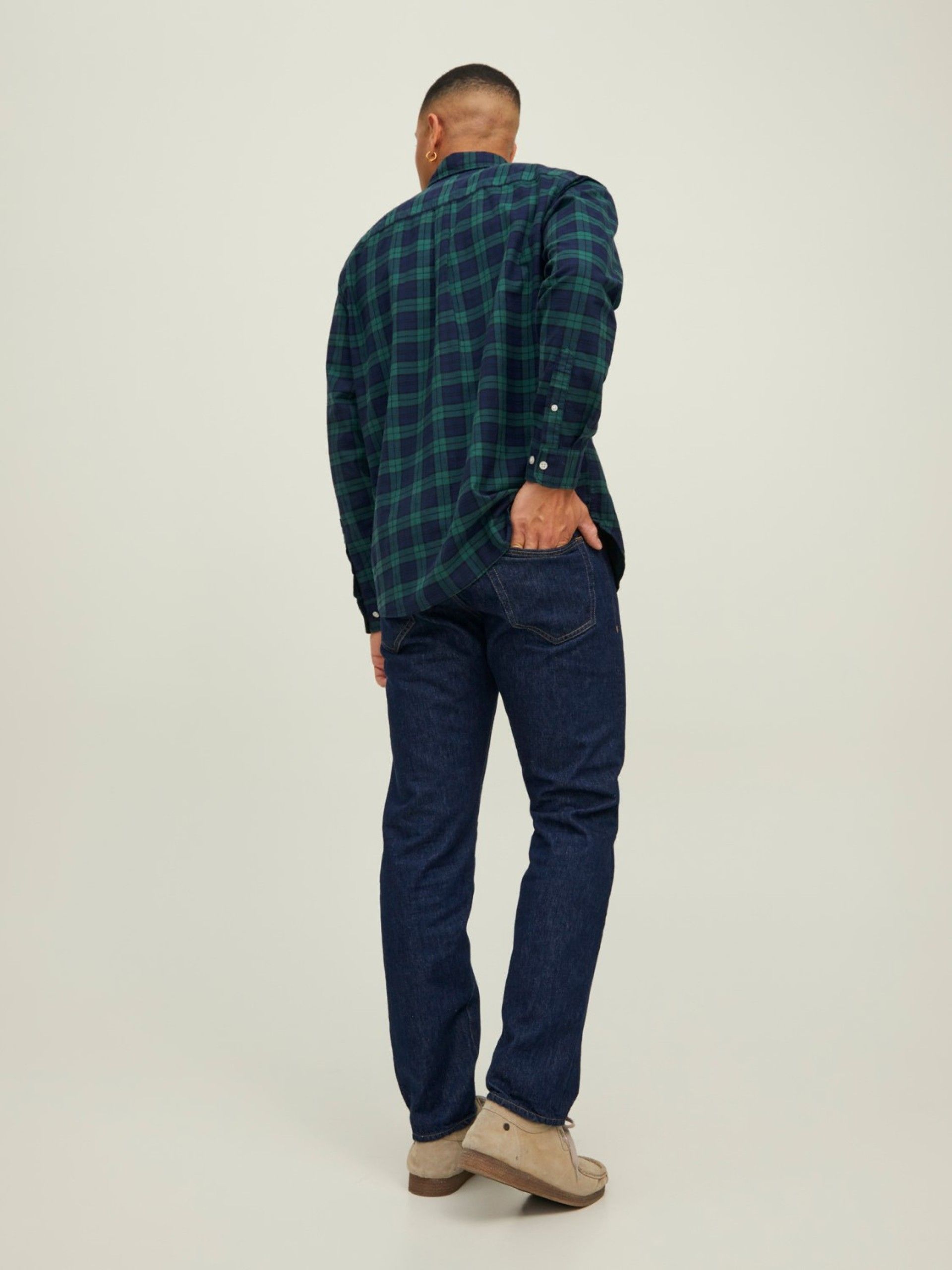 Camisa Xadrez CARL Oversize Jack Jones