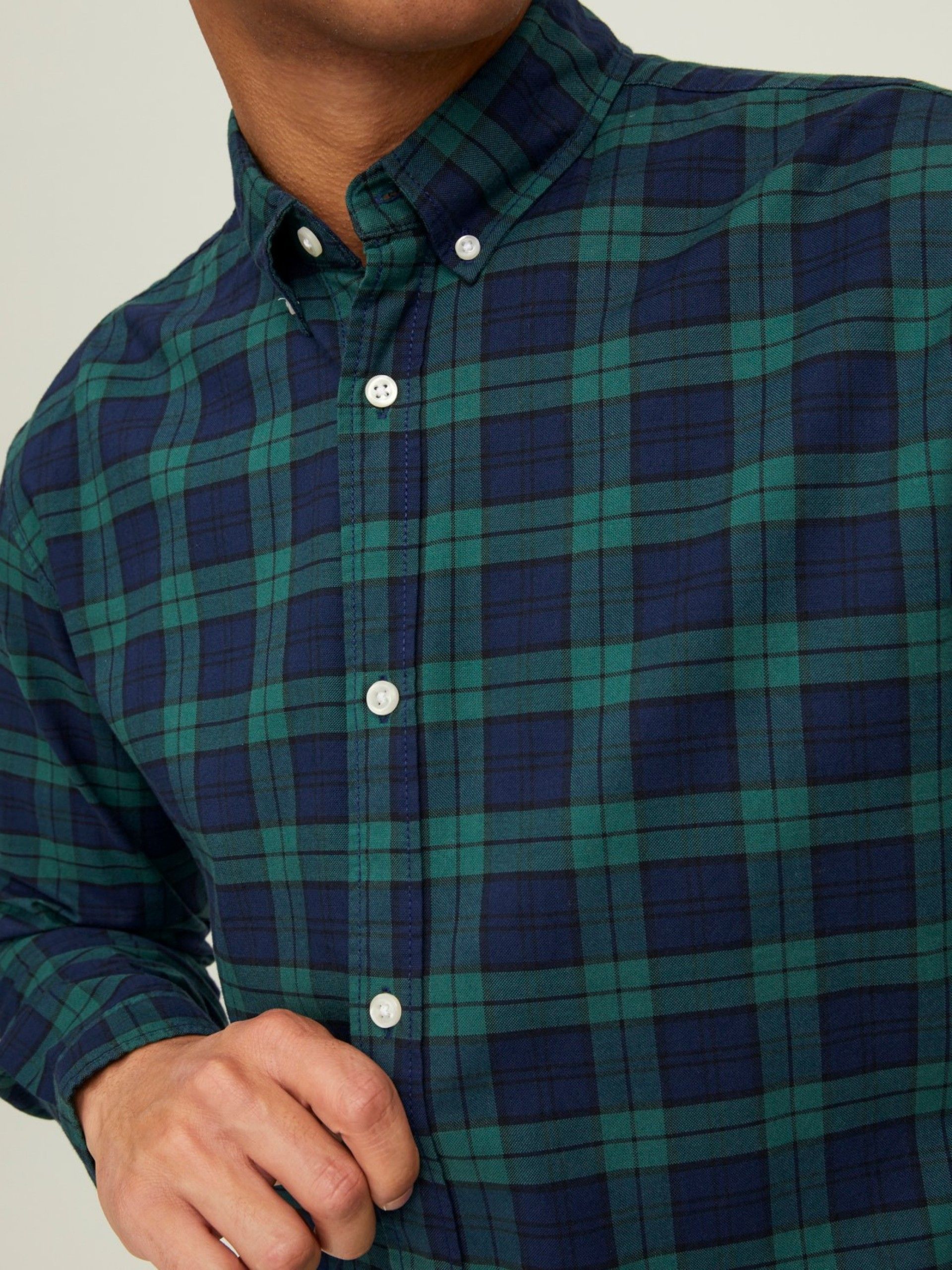 Camisa Xadrez CARL Oversize Jack Jones