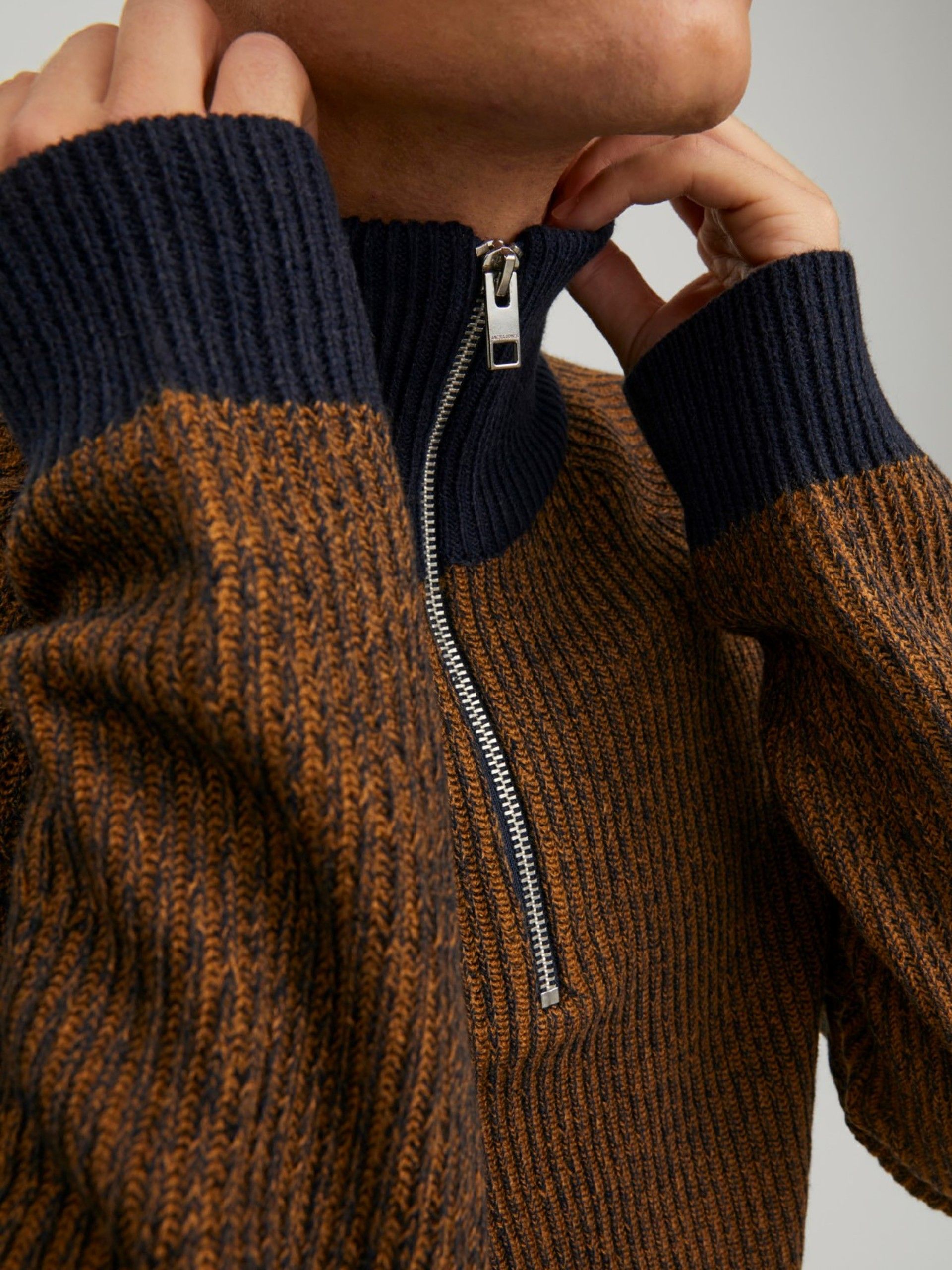 Camisola Homem Zip PANNEL Jack Jones