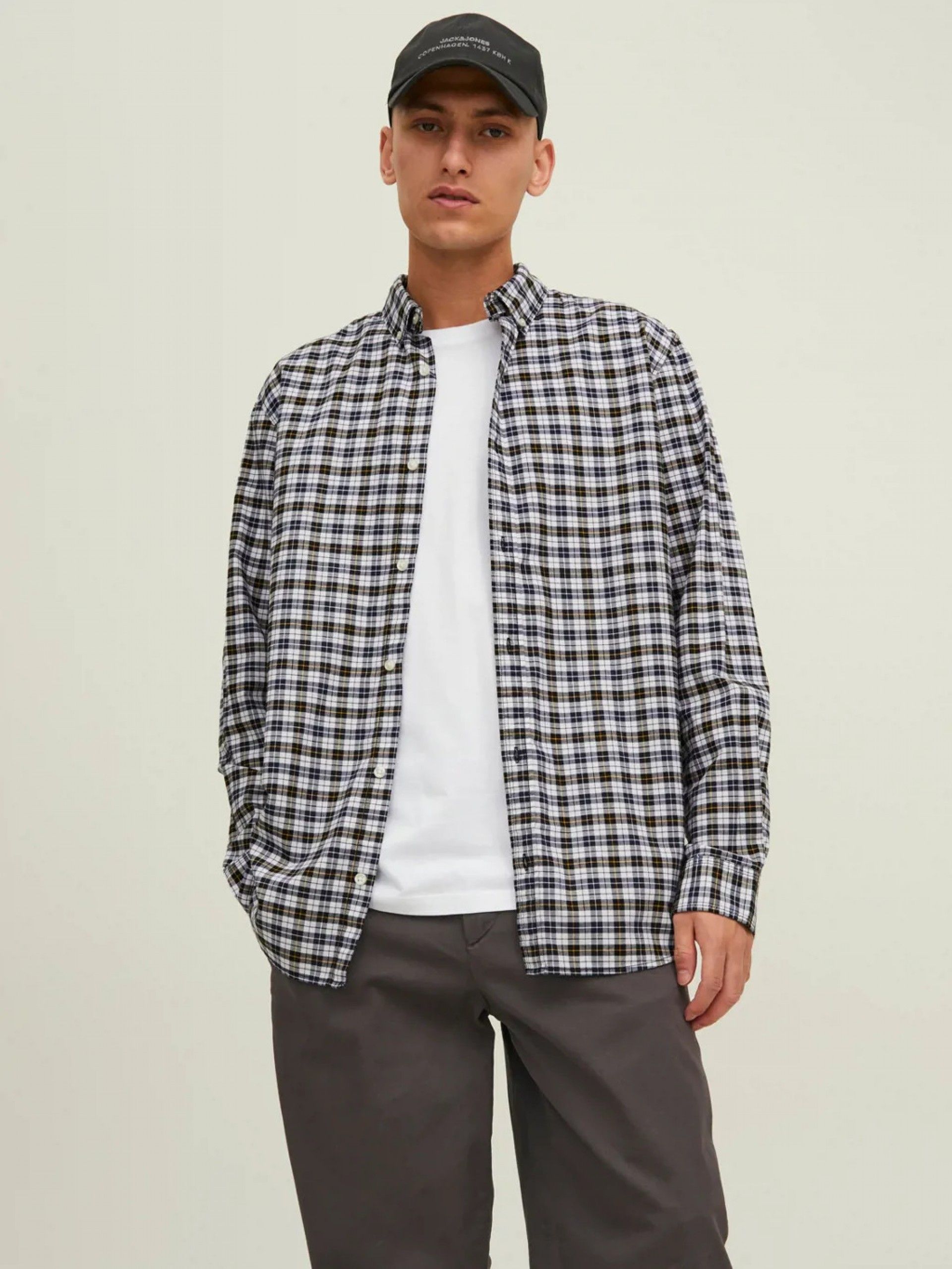 Camisa Xadrez CARL Oversize Jack Jones