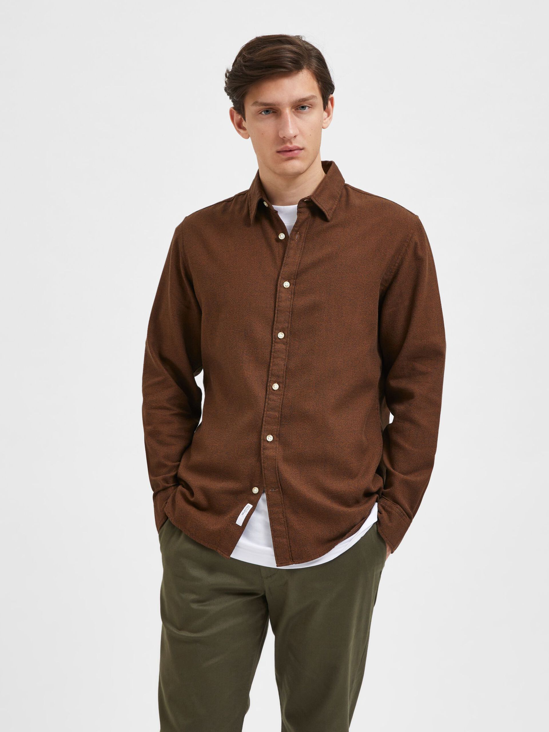 Camisa Homem Slim ROBIN SELECTED