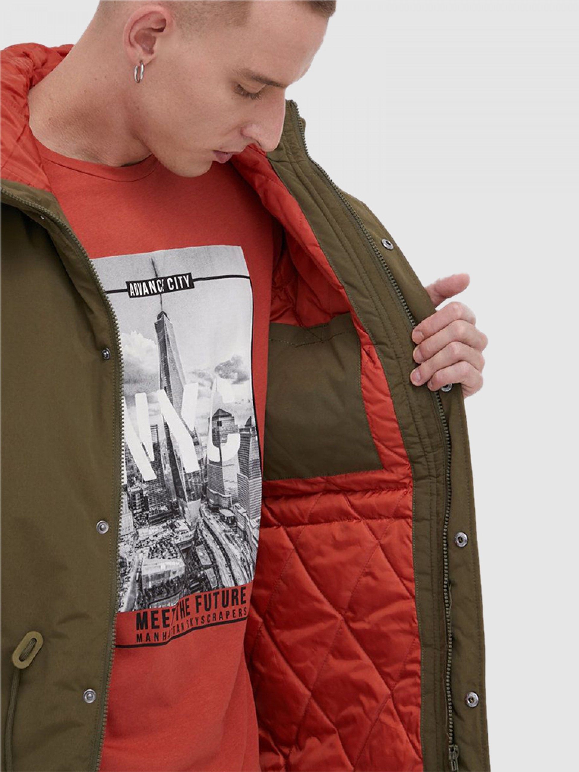 Parka homem chucky jack jones