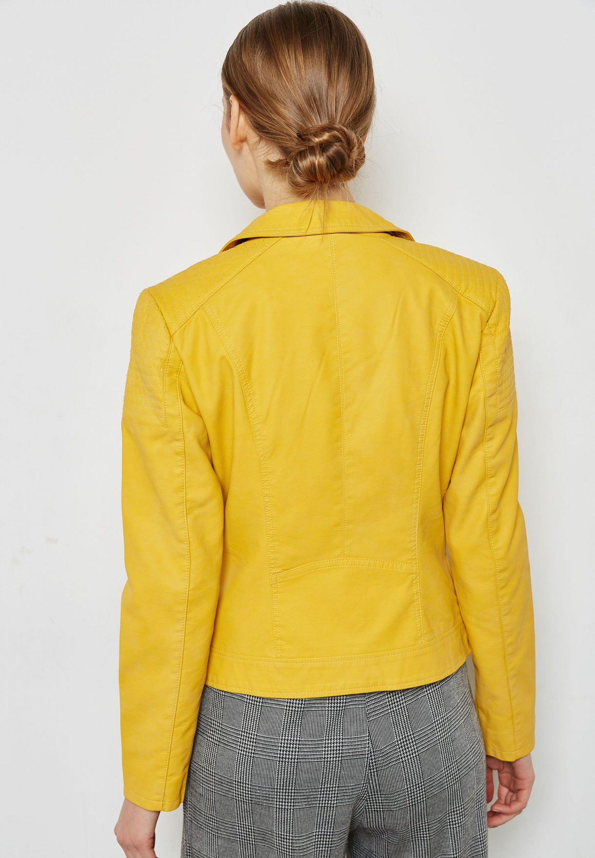 Casaco Blusão STEADY Faux LEATHER PMU-M BikerT