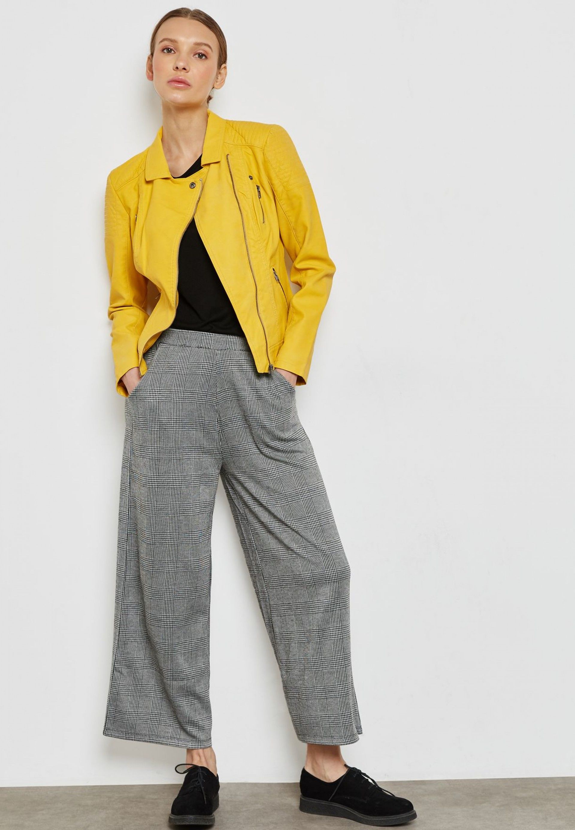 Casaco Blusão STEADY Faux LEATHER PMU-M BikerT