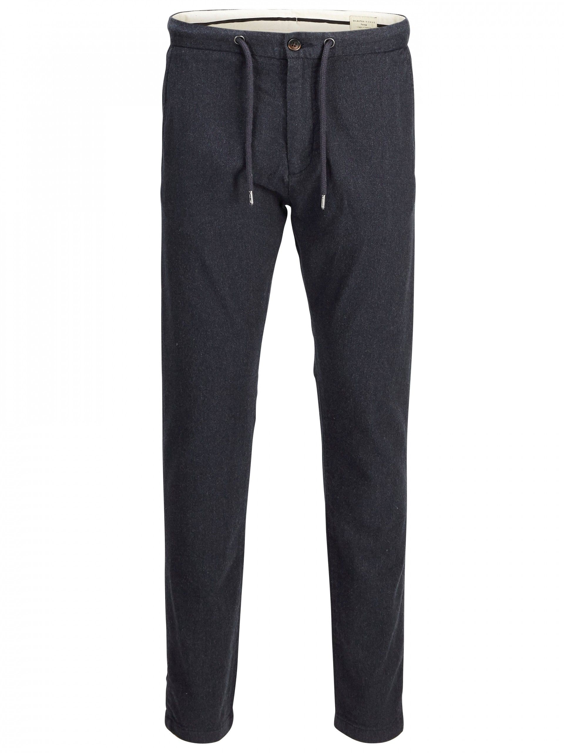 calça SELECTED BECK Dark Navy C/Cordão