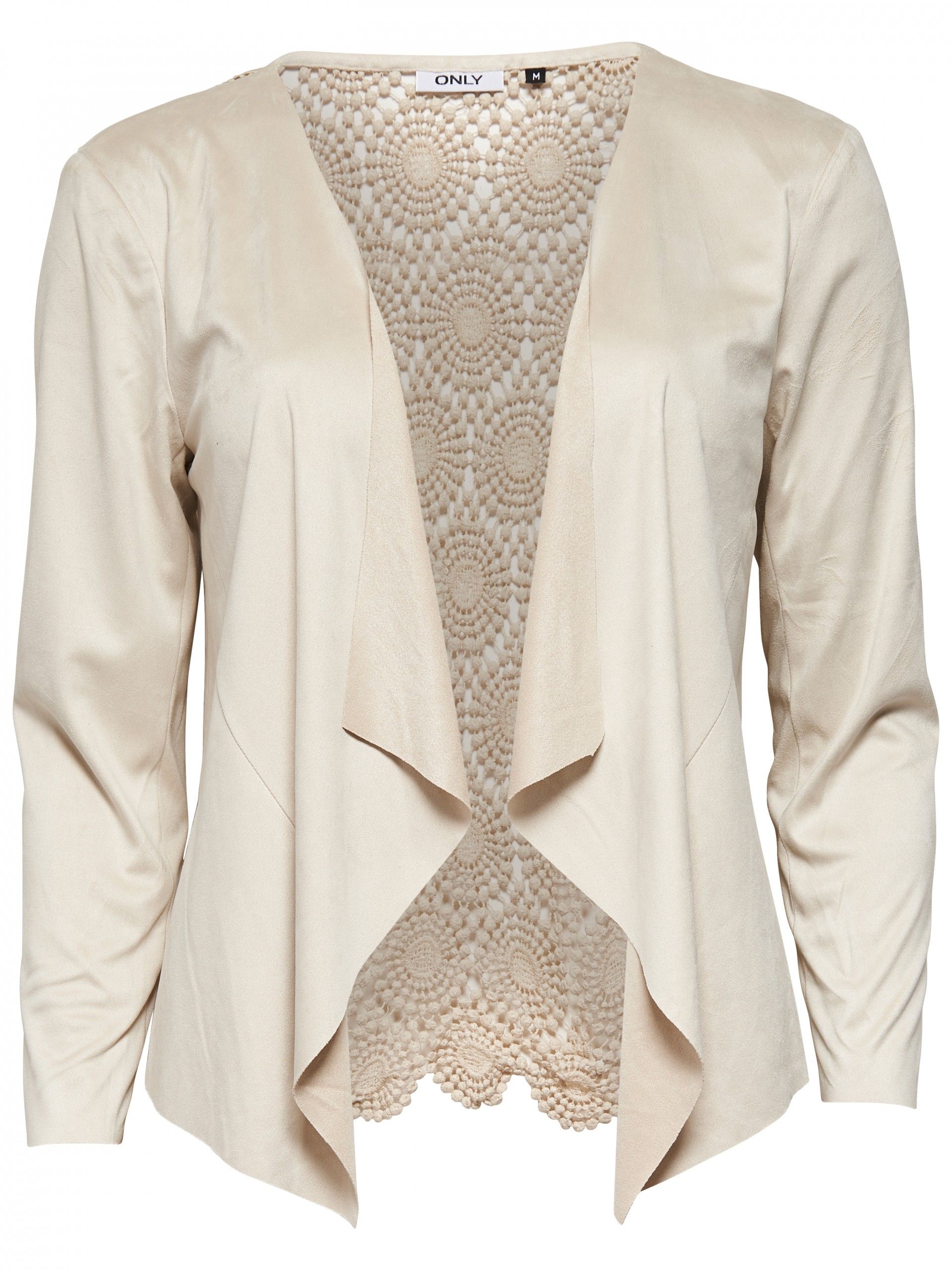 casaco mulher ONLY Costas com Renda SOUND