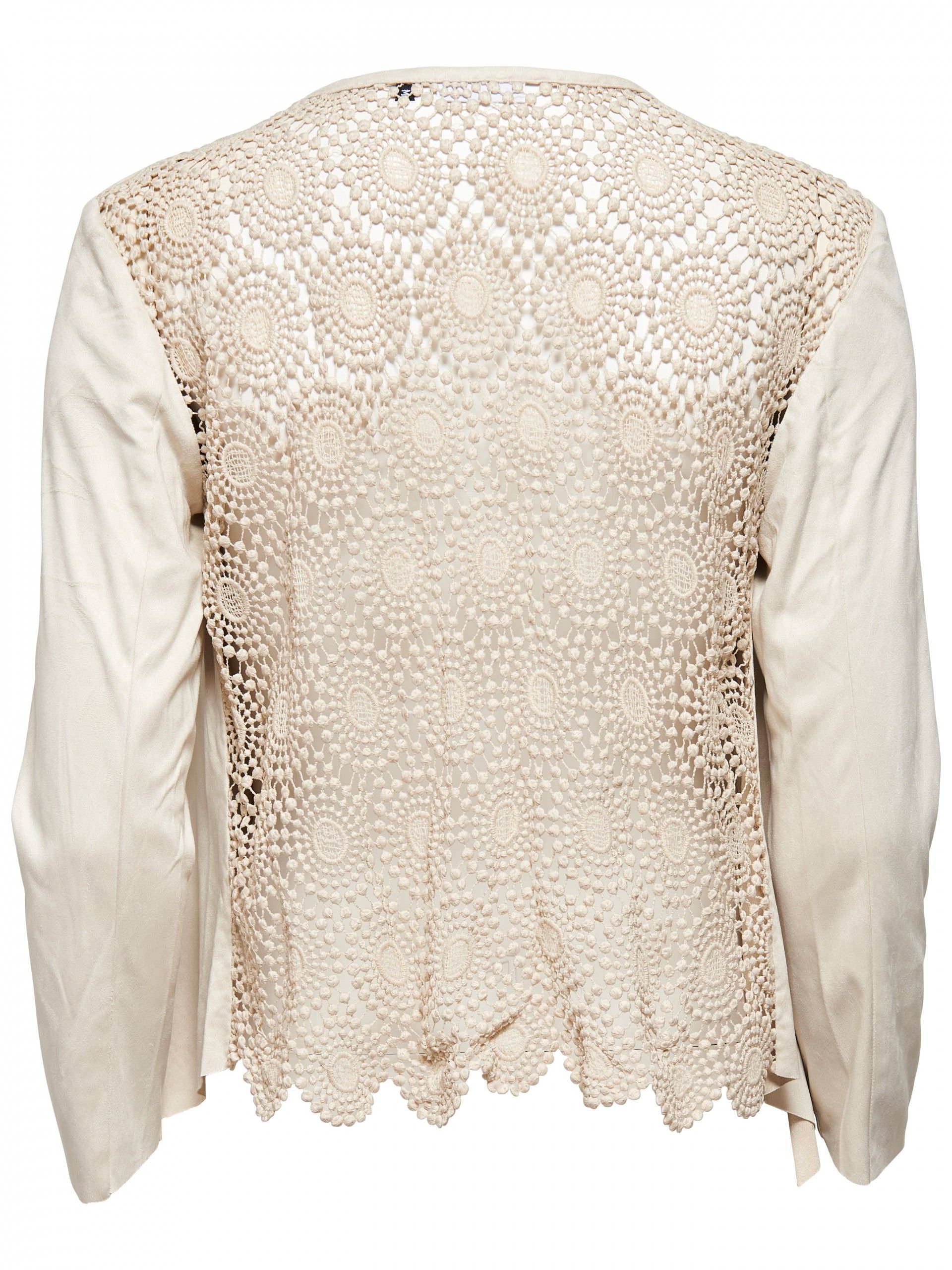 casaco mulher ONLY Costas com Renda SOUND