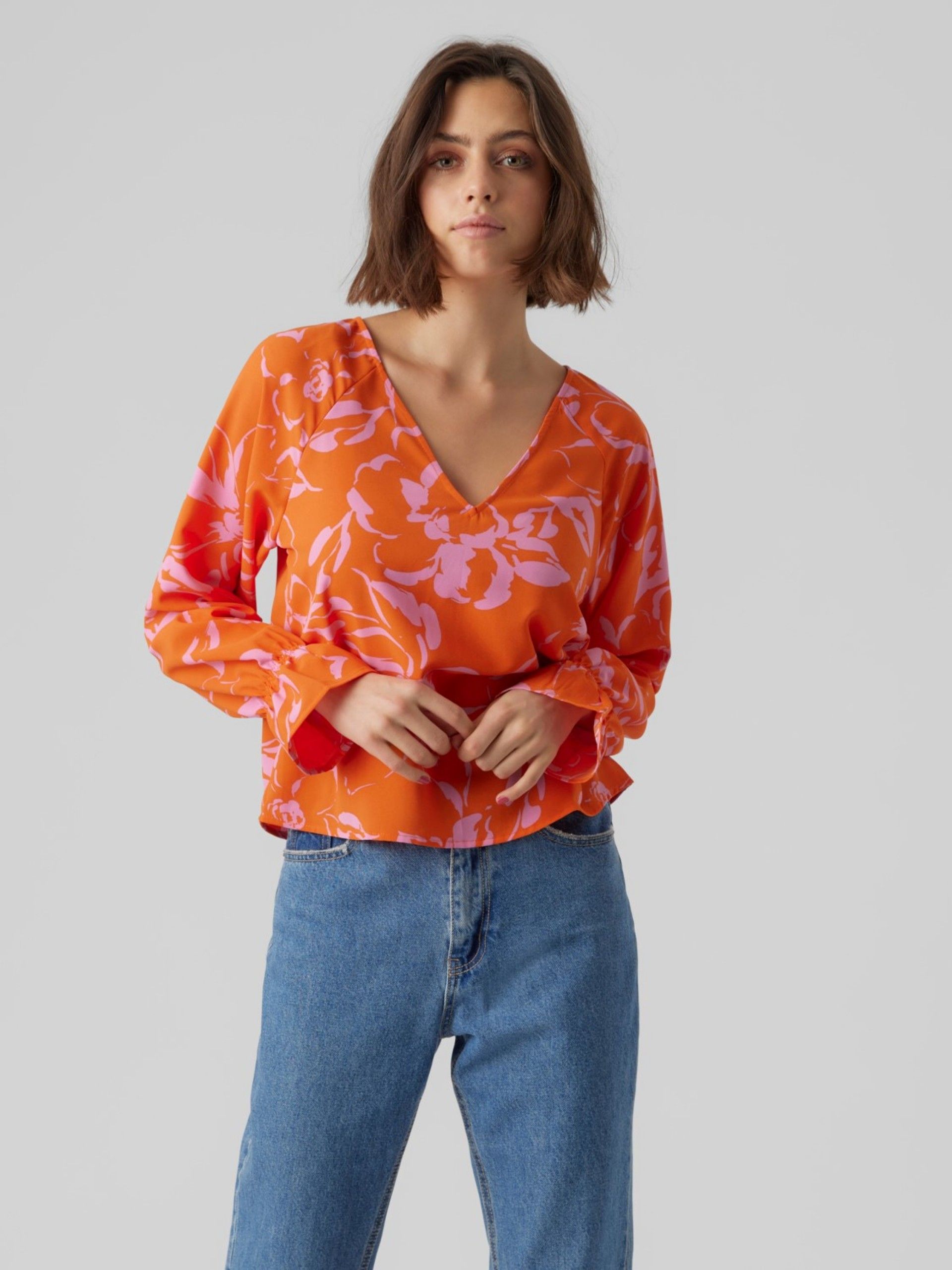 Top POLLIANA INGE V VERO MODA