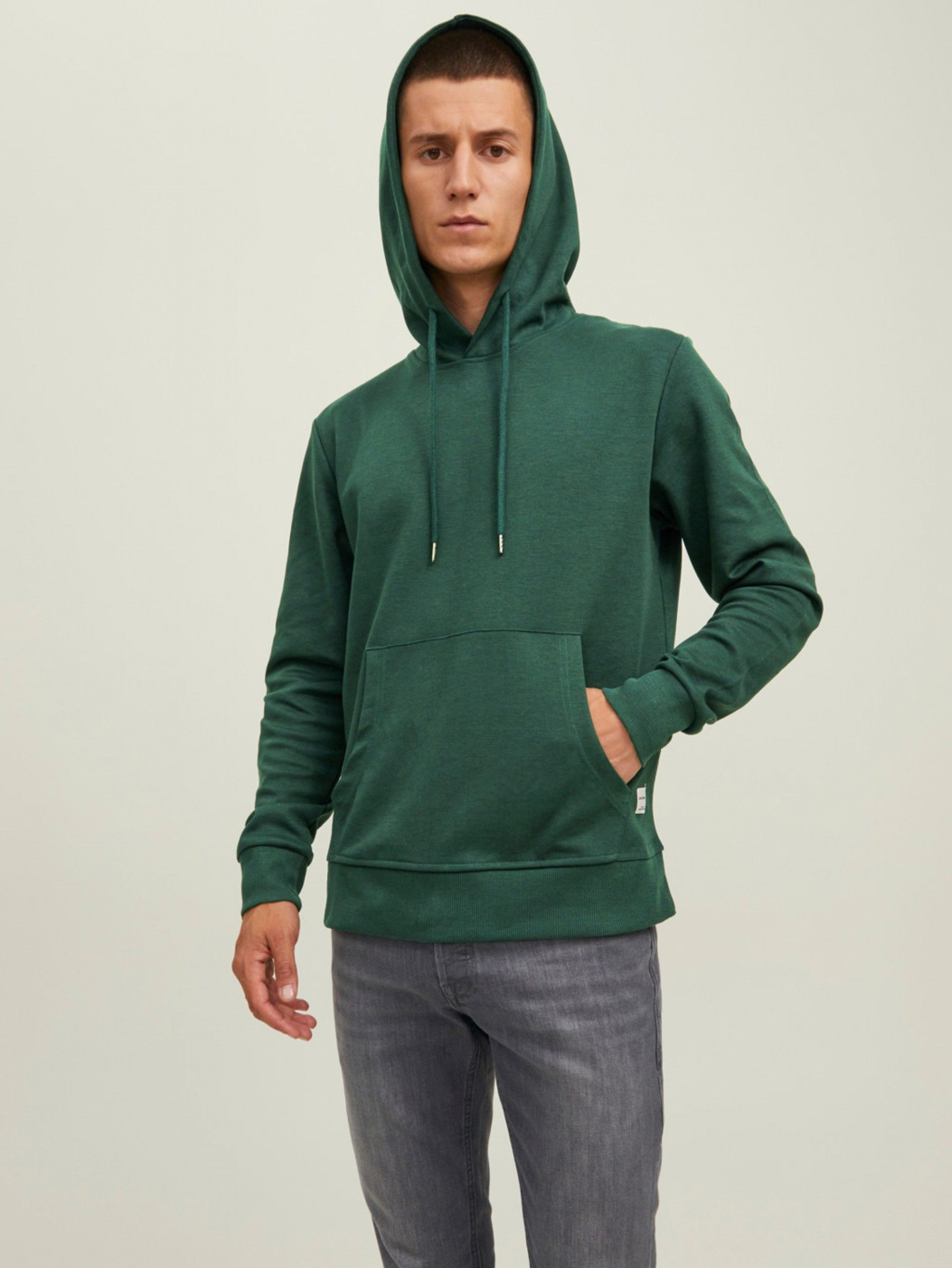 Sweatshirt Hood Basic Jack Jones