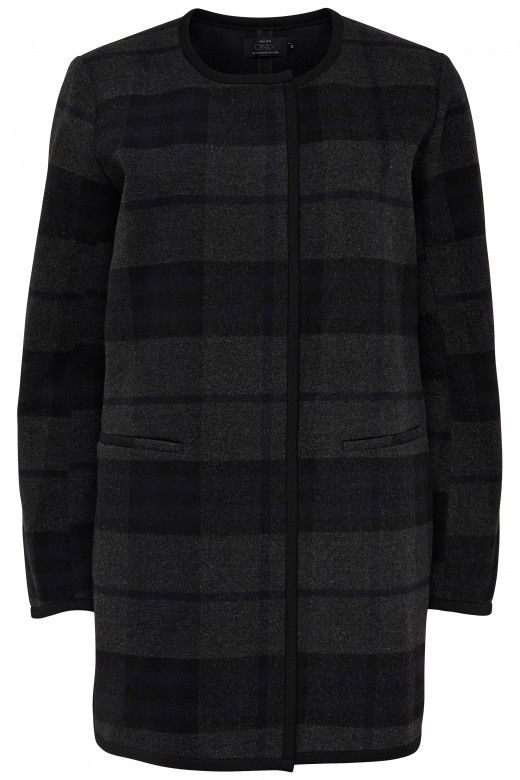 Casaco ONLY ANNI CHECKED WOOL