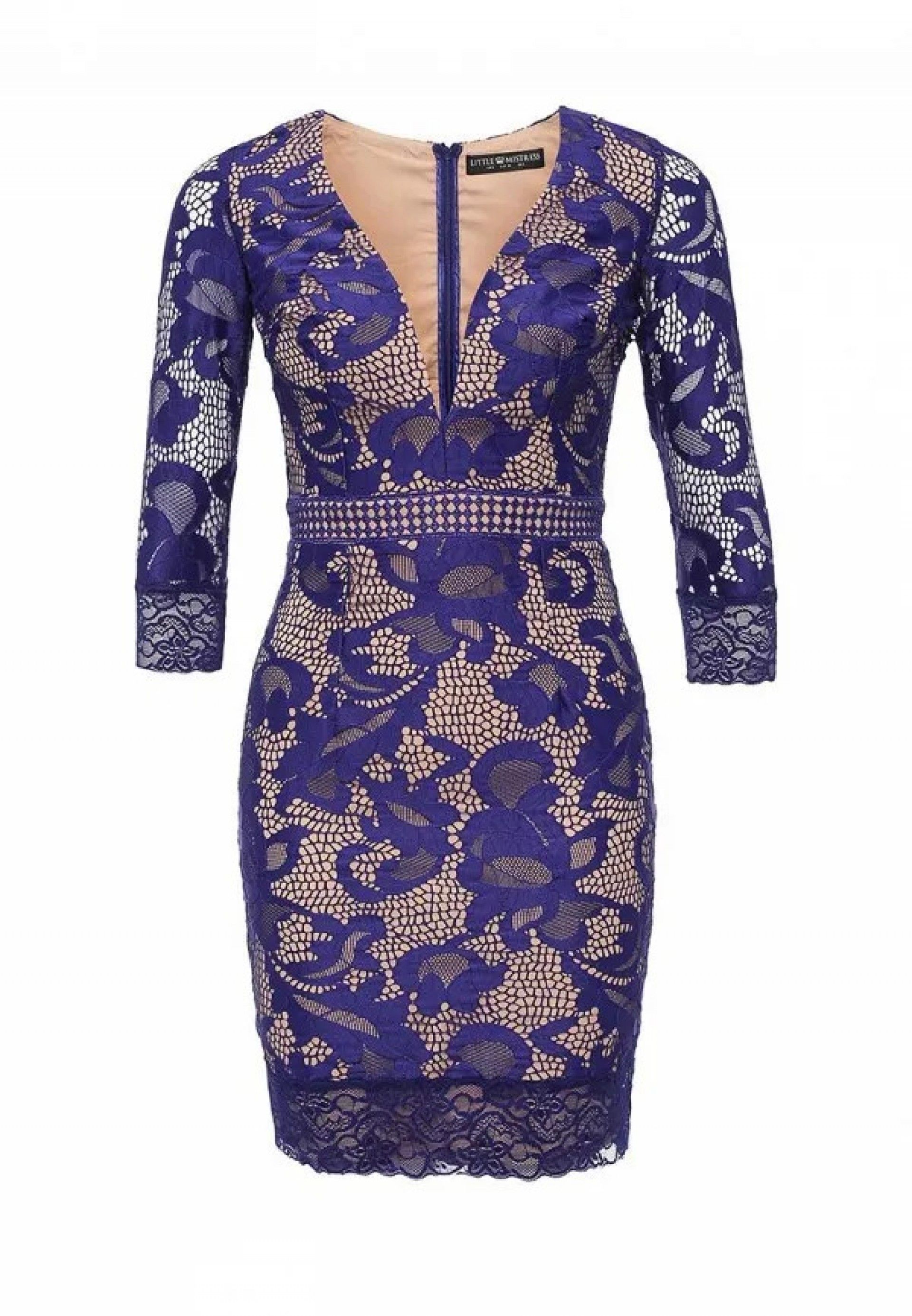 Vestido Little Mistress Cobalto Mini