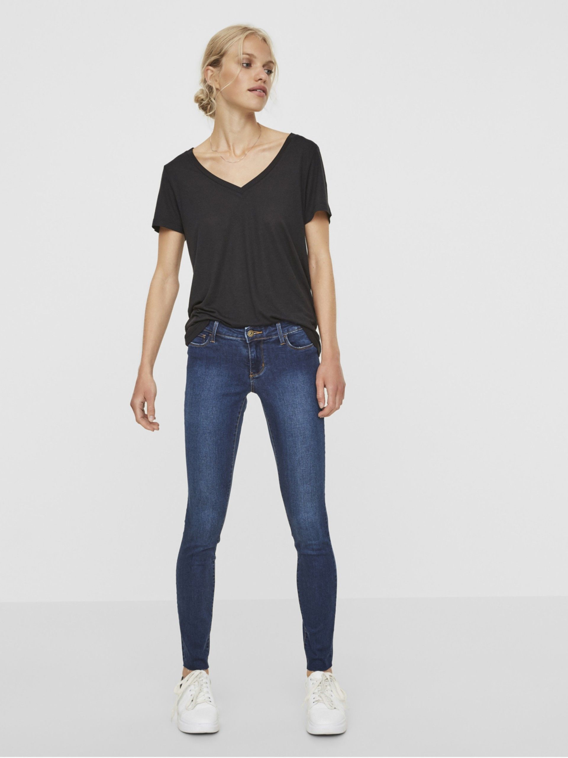 Calça VERO MODA FIVE LW Slim Jeans