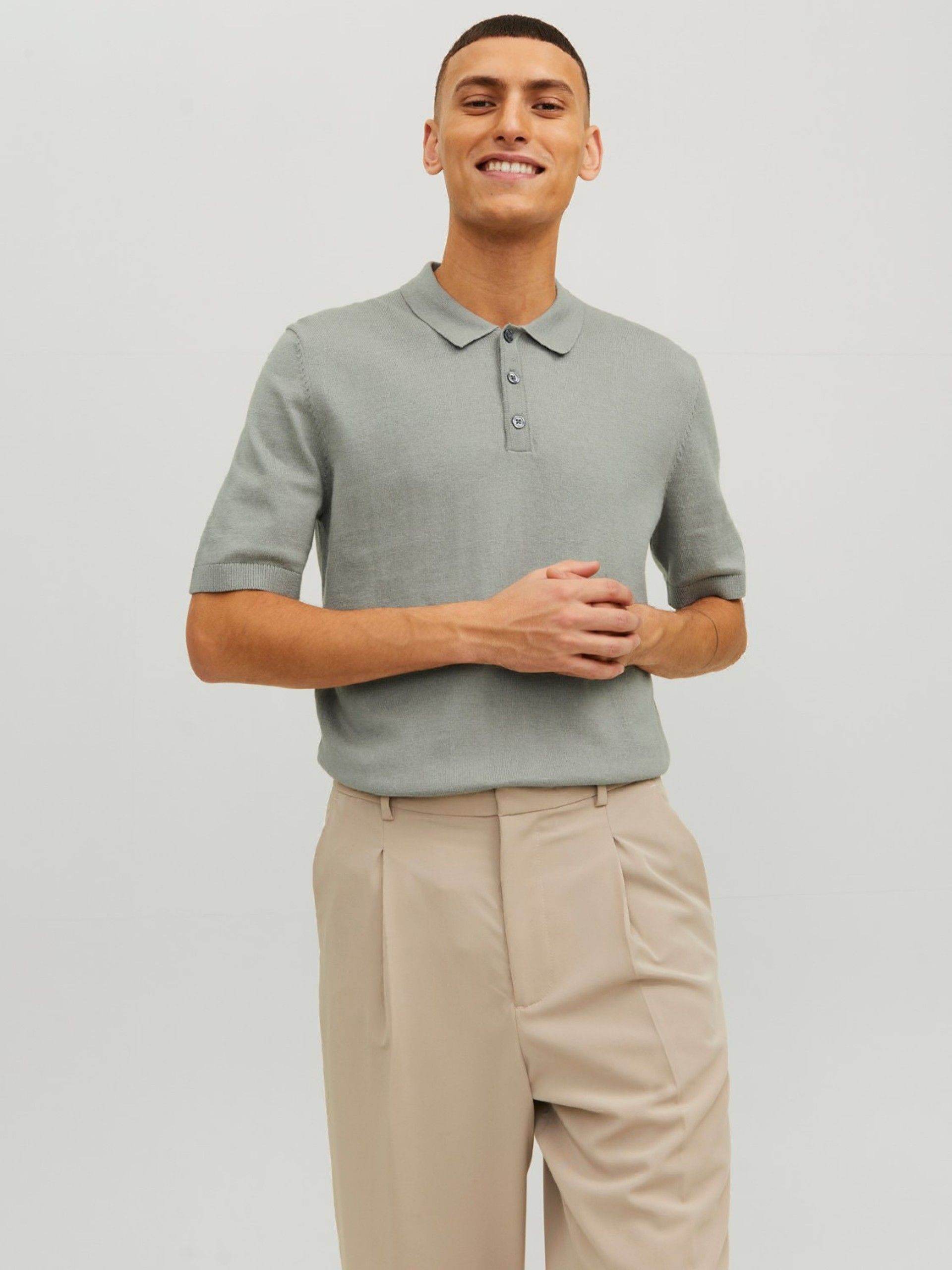 Polo Homem Malha Jack Jones