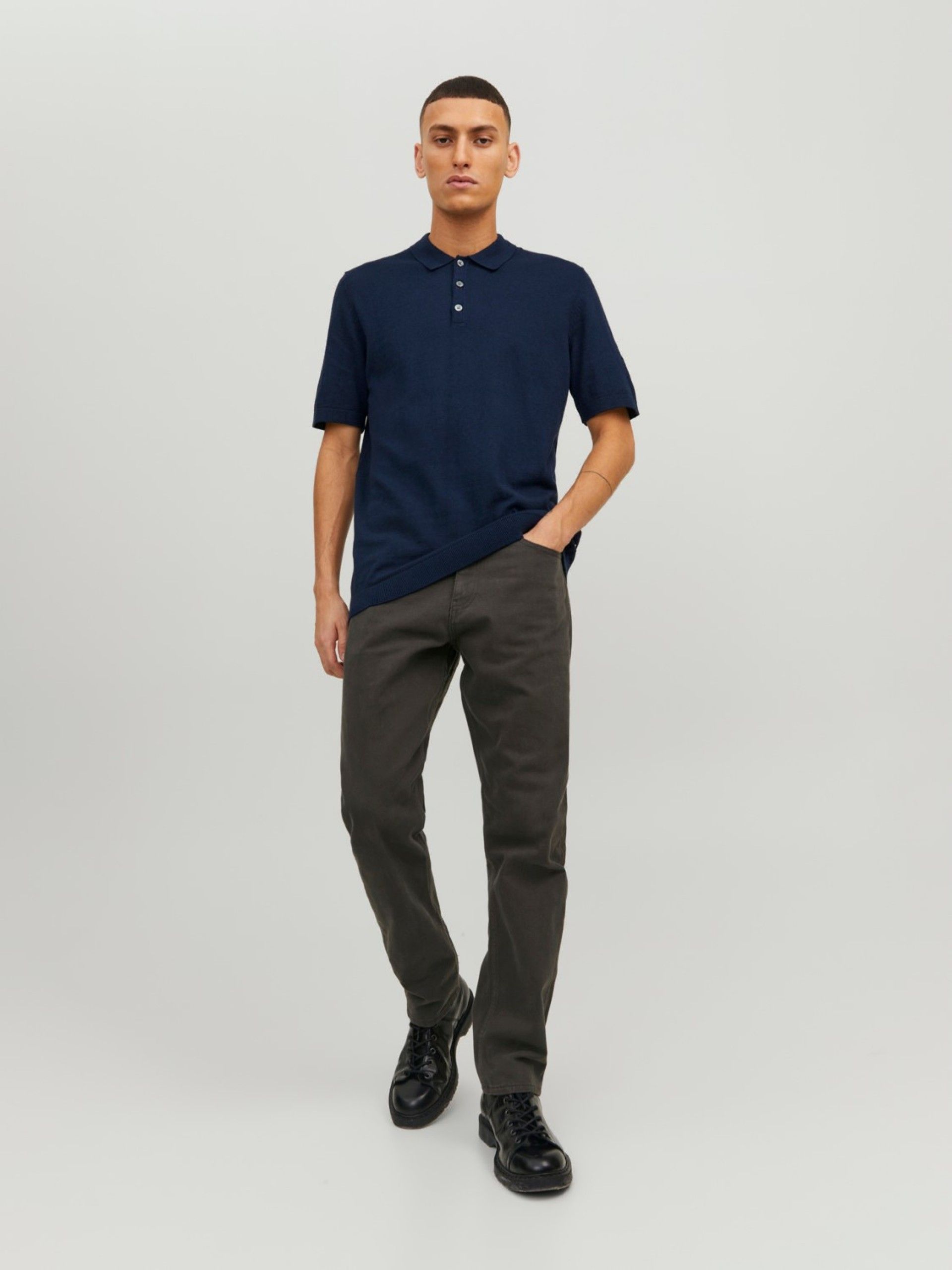 Polo Homem Malha Jack Jones