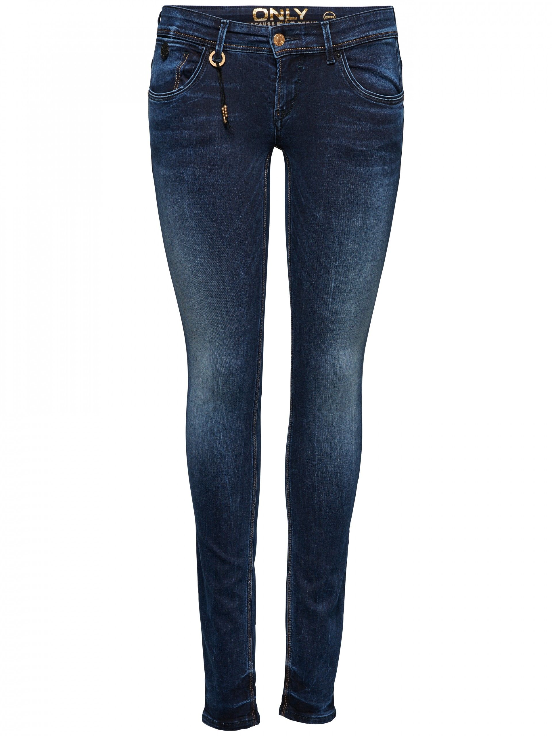 Calça de ganga ONLY  SKINNY cinta baixa