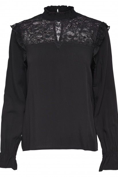 Blusa ONLY KATE HIGH Renda
