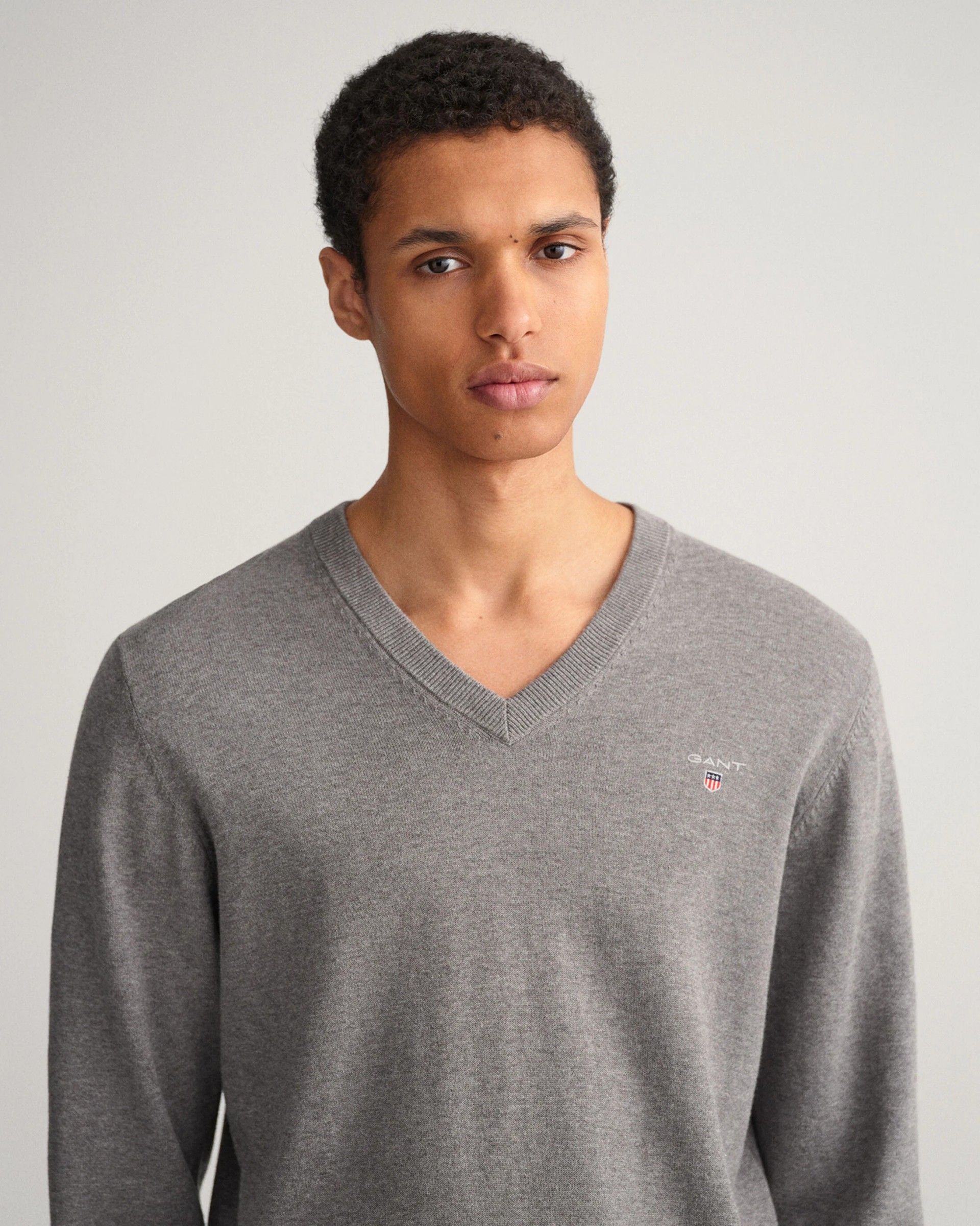 Pullover GANT Decote V Cotton