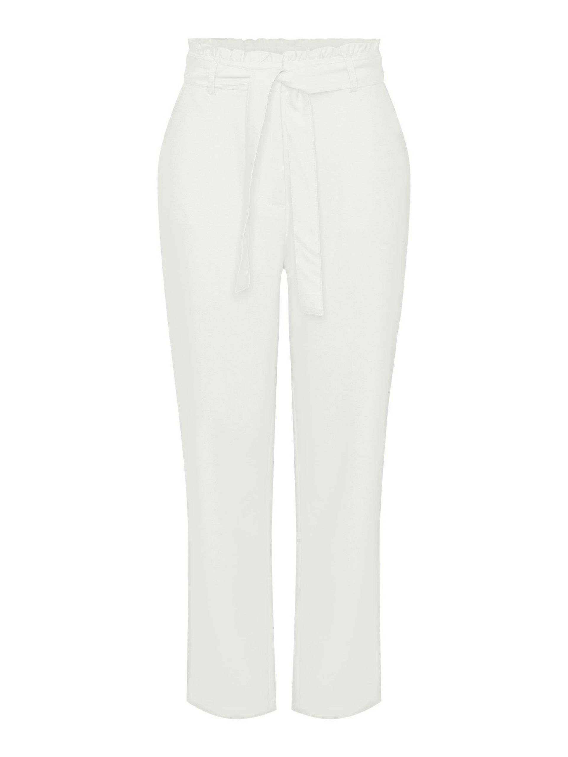 Calça Mulher BOSS HW Paperbag Straight Pieces