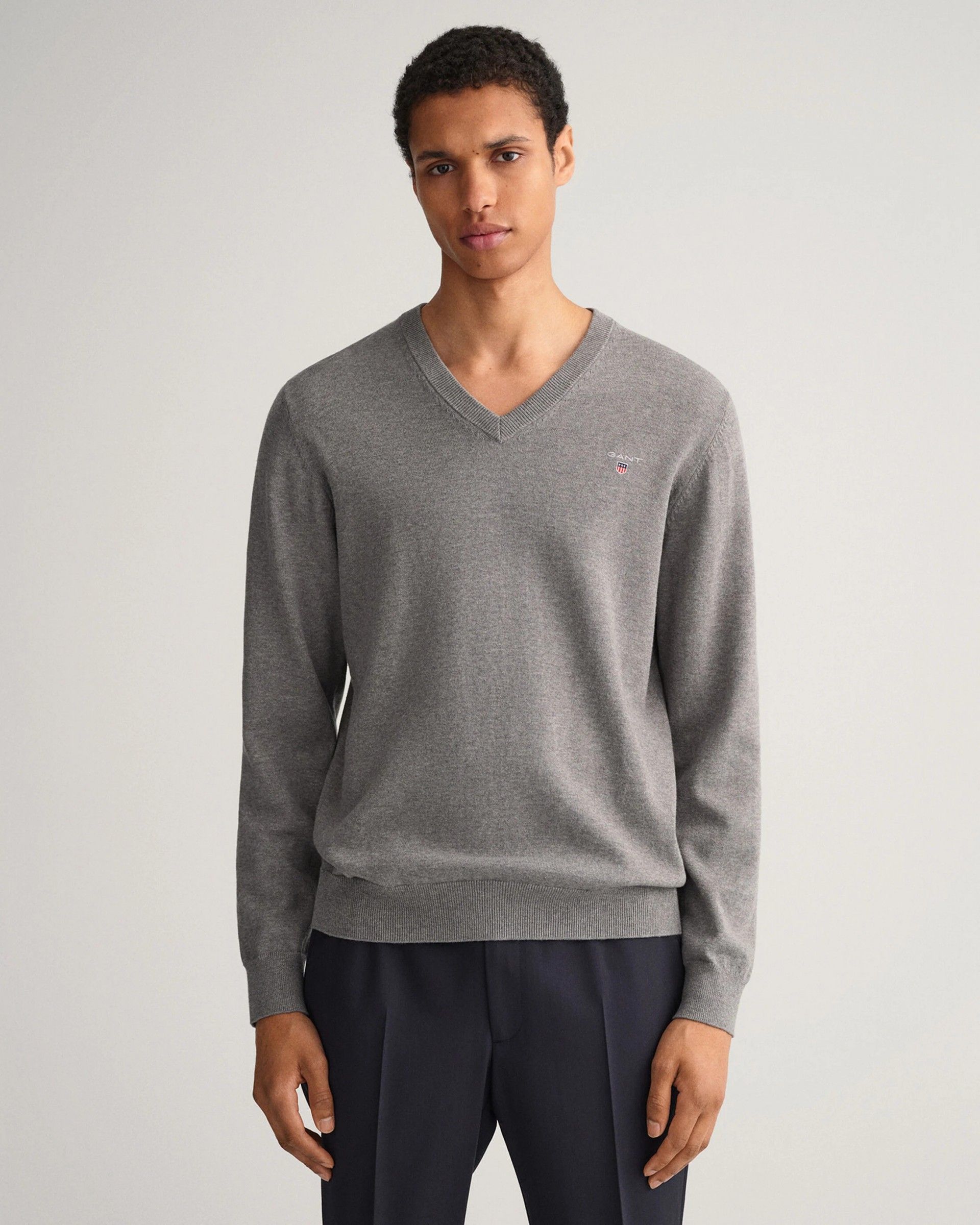Pullover GANT Decote V Cotton