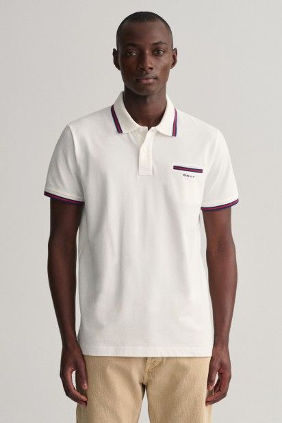T-Shirt Homem GANT SHOUDER TAPE