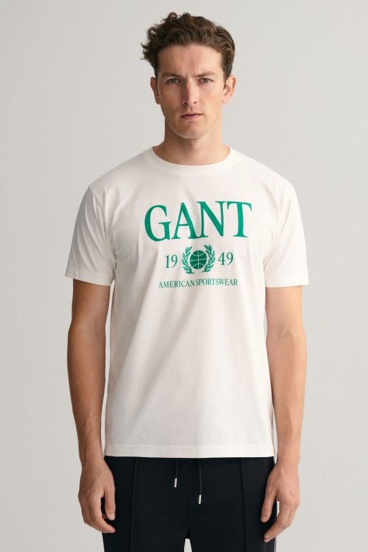 T-Shirt Homem GANT Retro Crest
