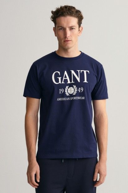 T-Shirt Homem GANT Retro Crest