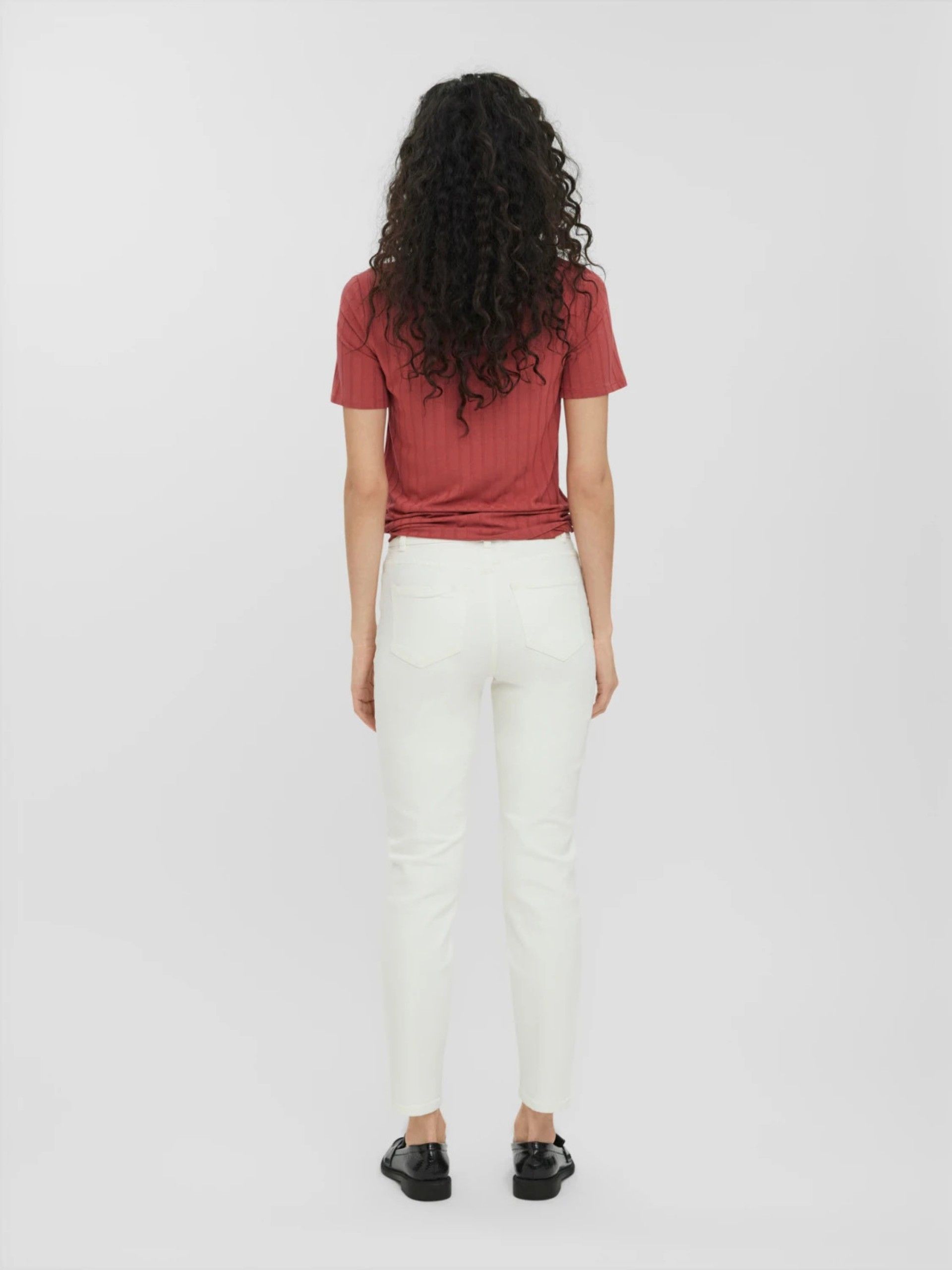 Calça Jeans Senhora Brenda Straight Vero Moda