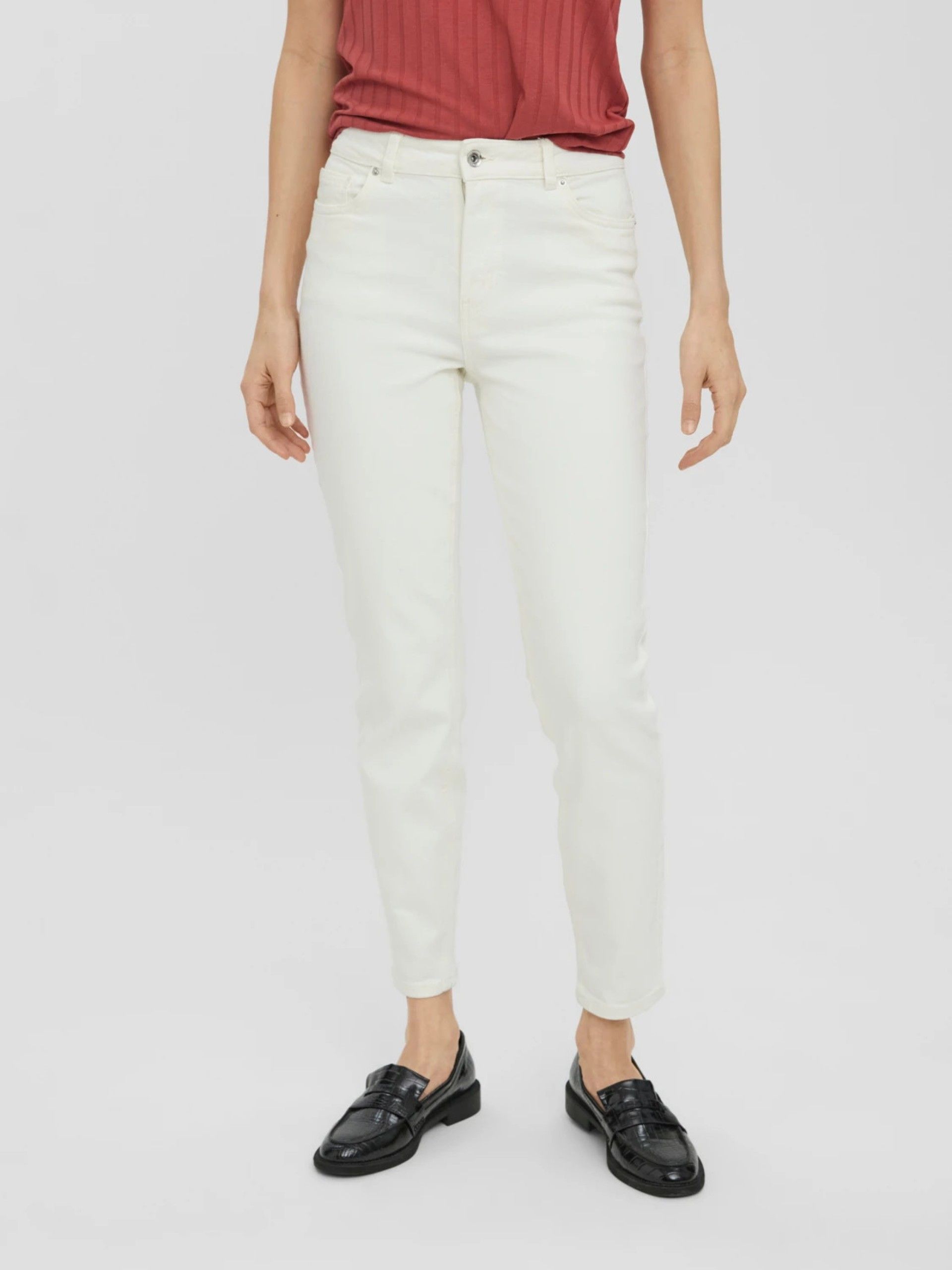 Calça Jeans Senhora Brenda Straight Vero Moda